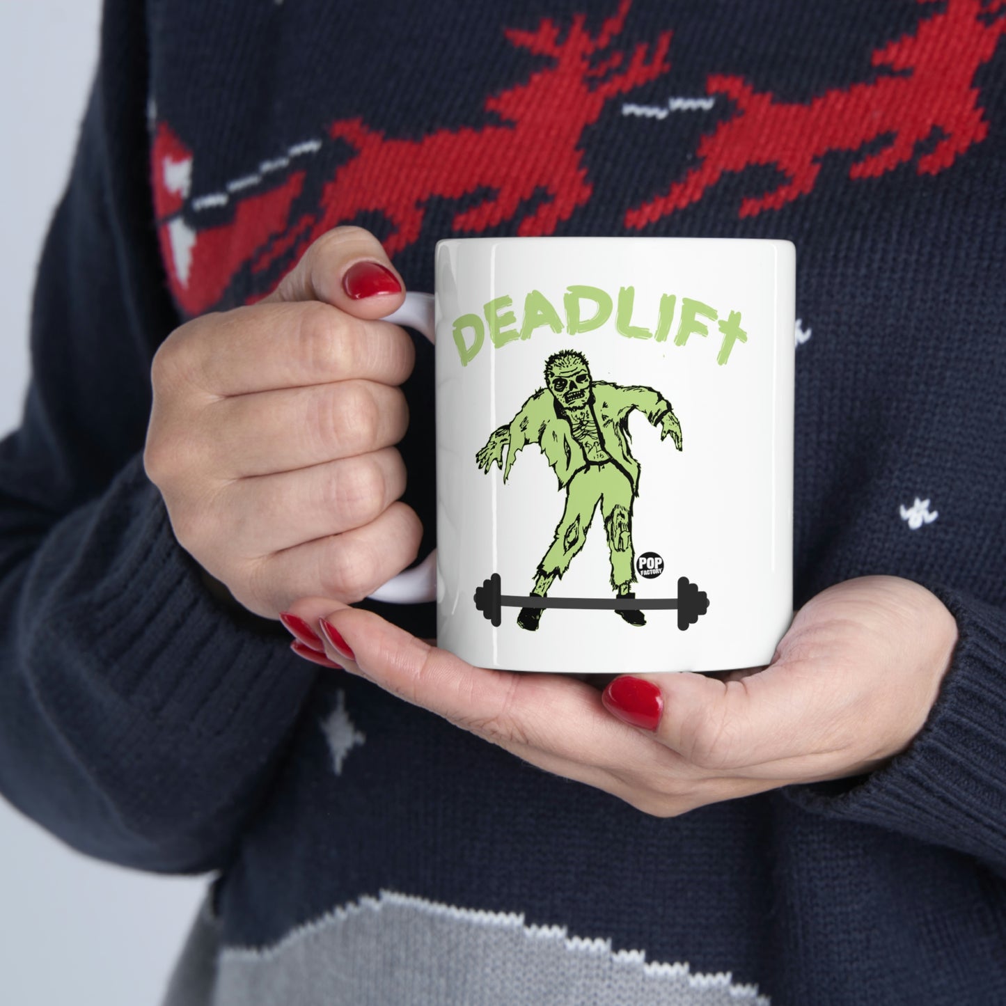 DEADLIFT ZOMBIE COFFEE MUG