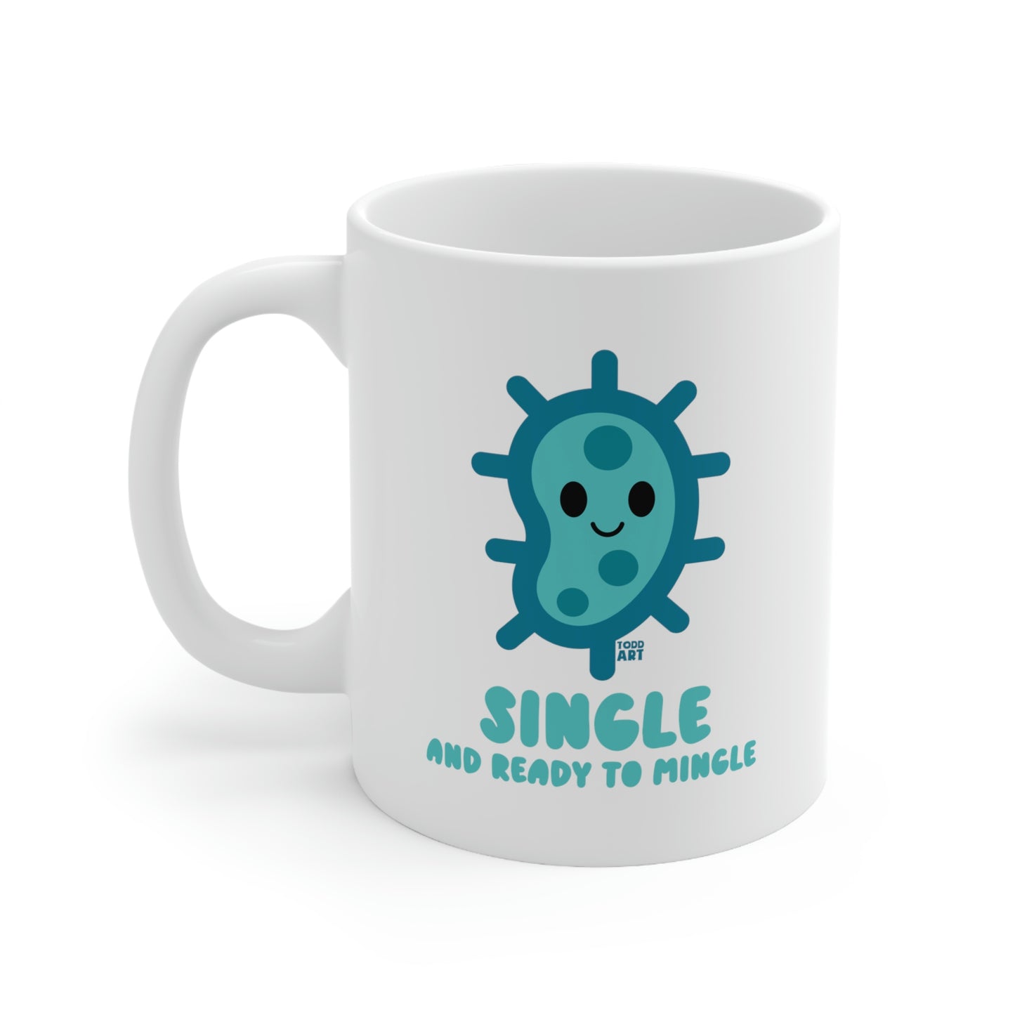 Single Ready To Mingle Cell Mug