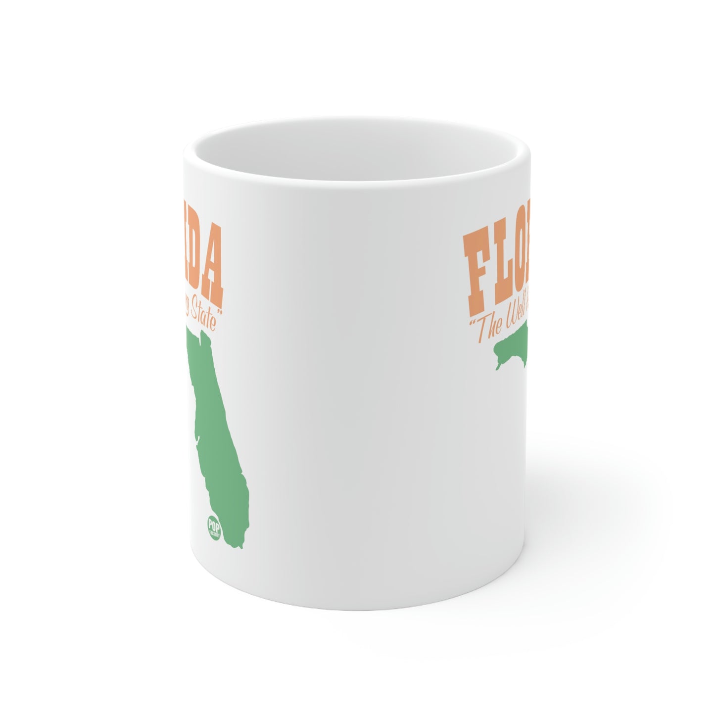 FLORIDA WELL HUNG STATE COFFEE MUG