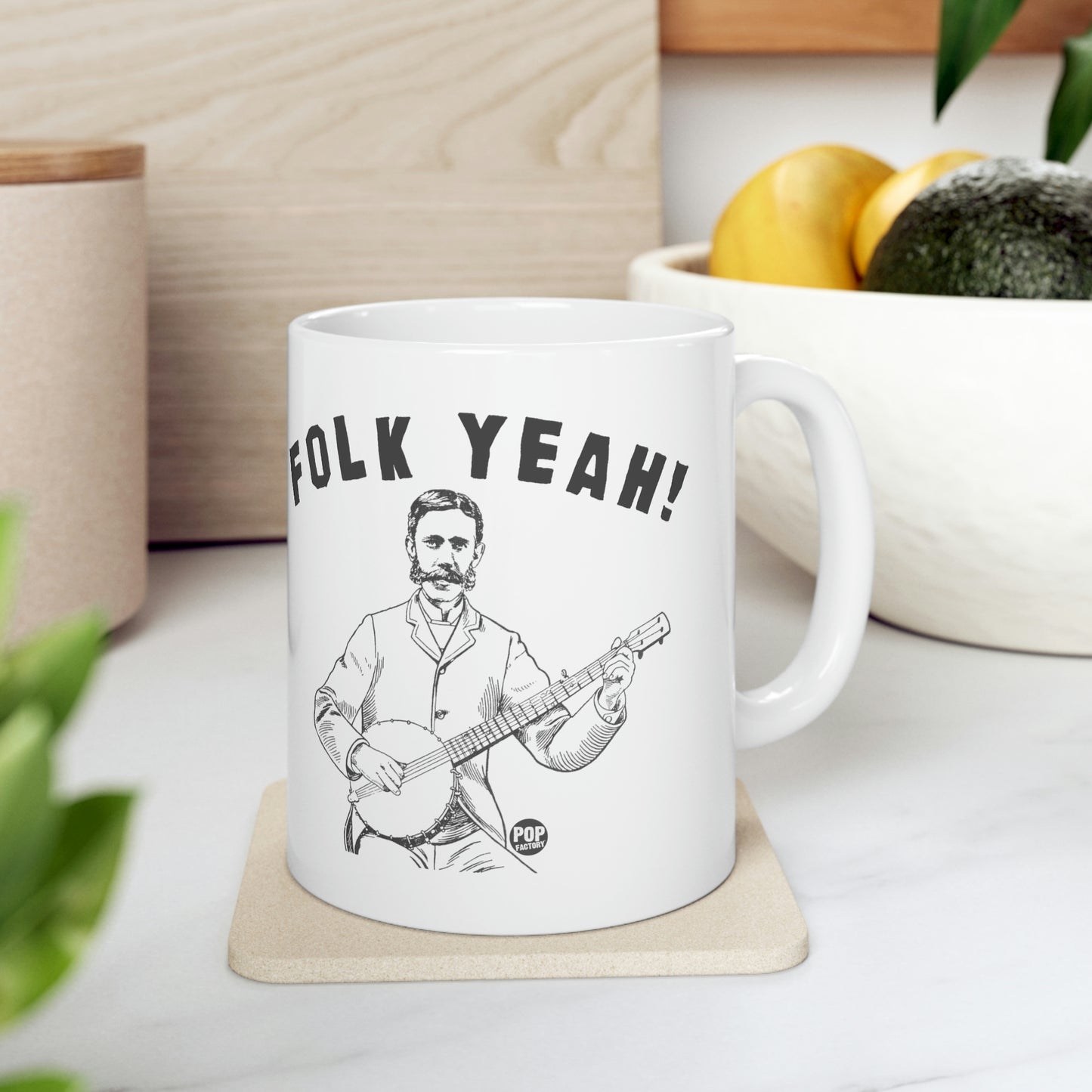 FOLK YEAH! COFFEE MUG