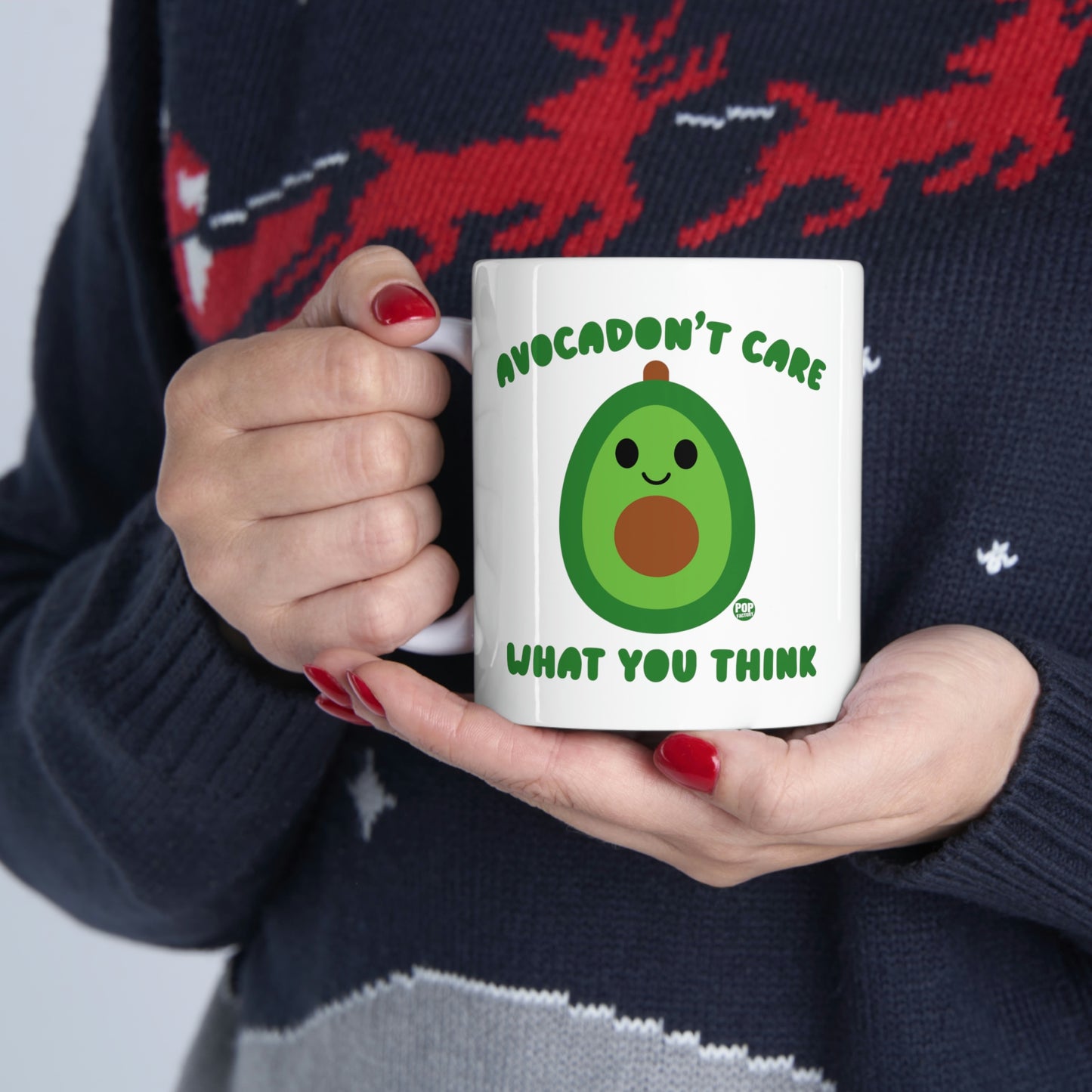 AVOCADON'T CARE WHAT YOU THINK COFFEEE MUG