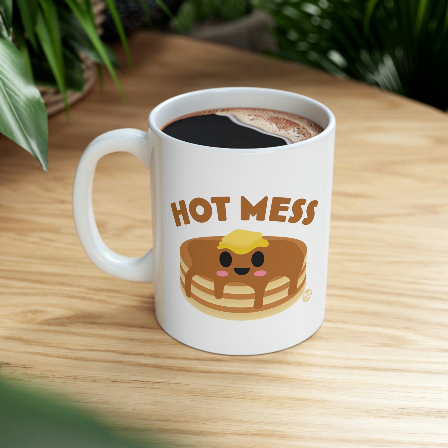 HOT MESS PANCAKES COFFEE MUG