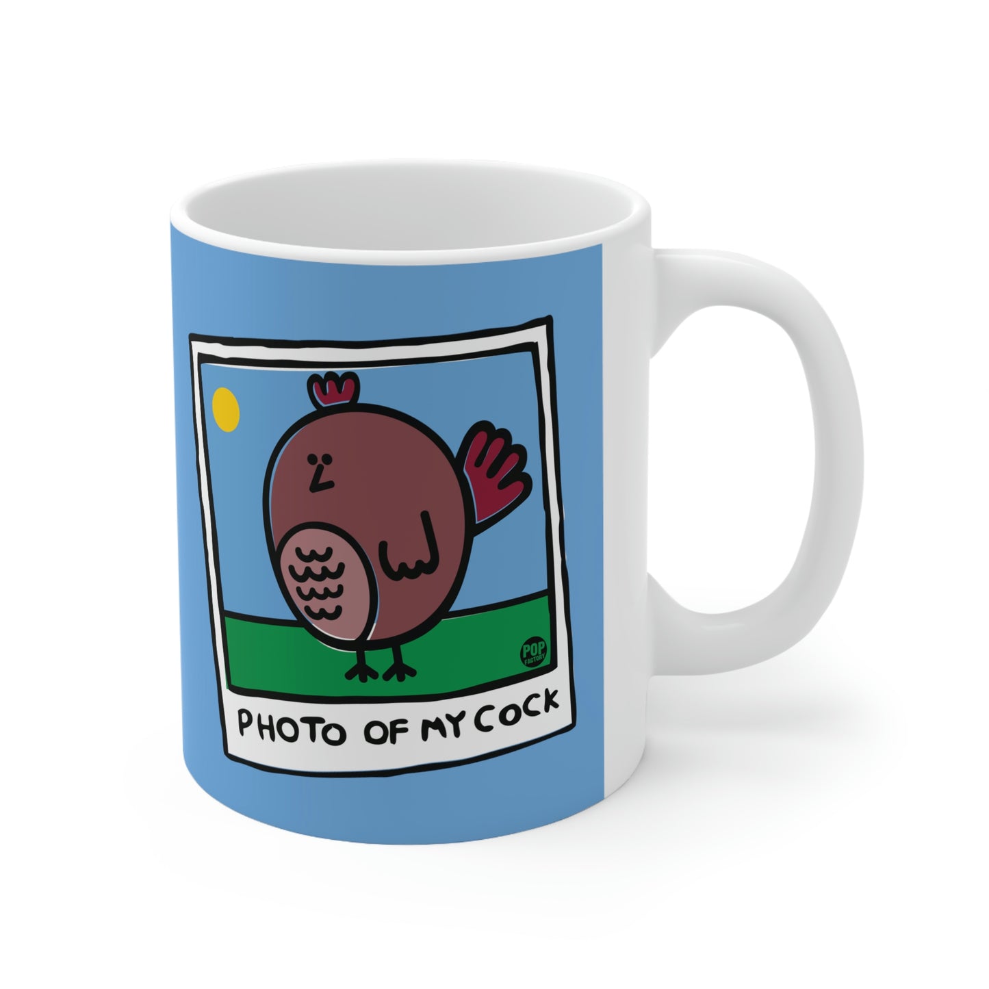 PHOTO OF MY COCK COFFEE MUG