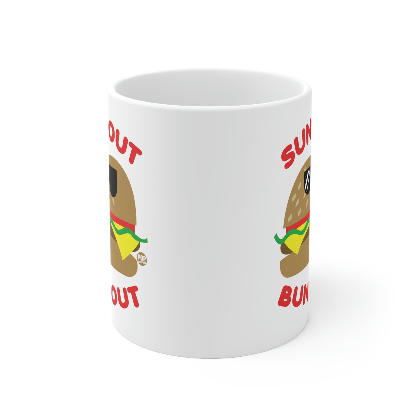 Suns Out Buns Out Burger Mug