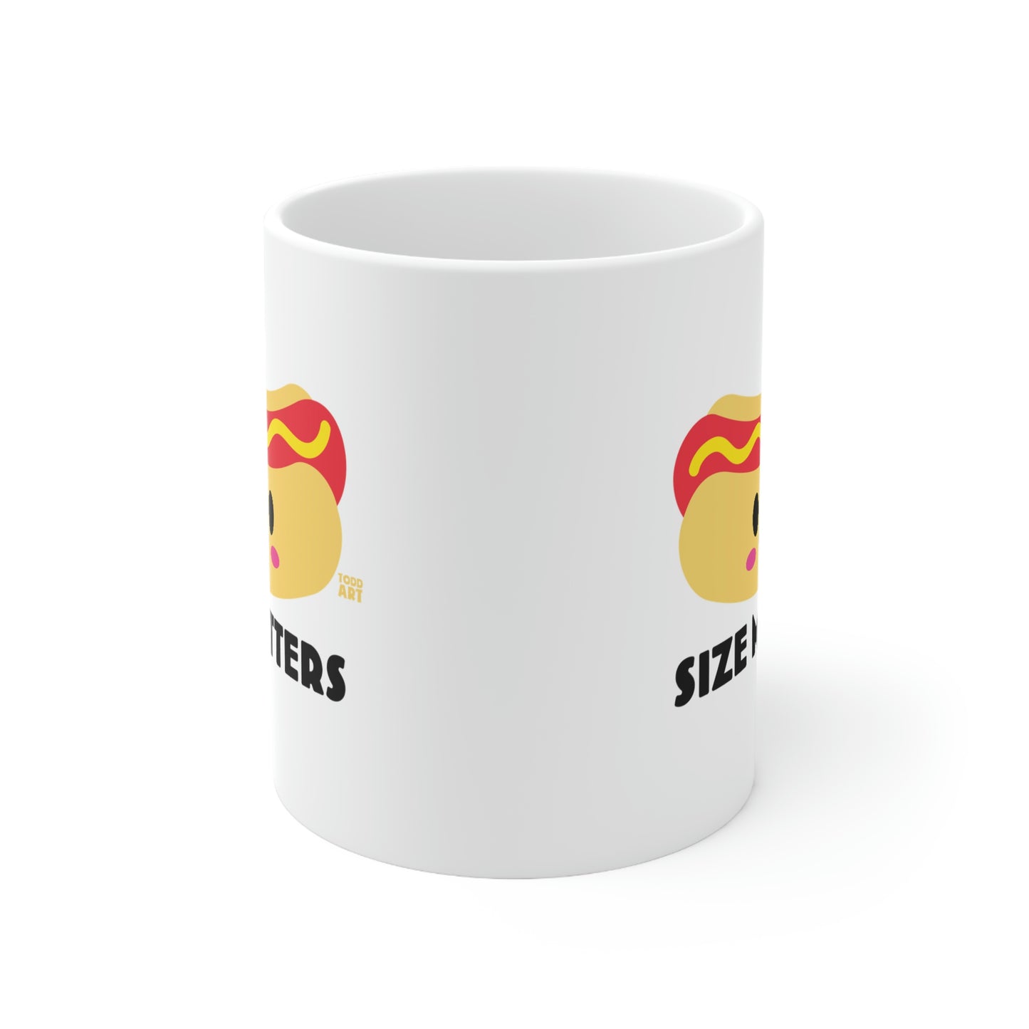 Size Matters Hot Dog Mug