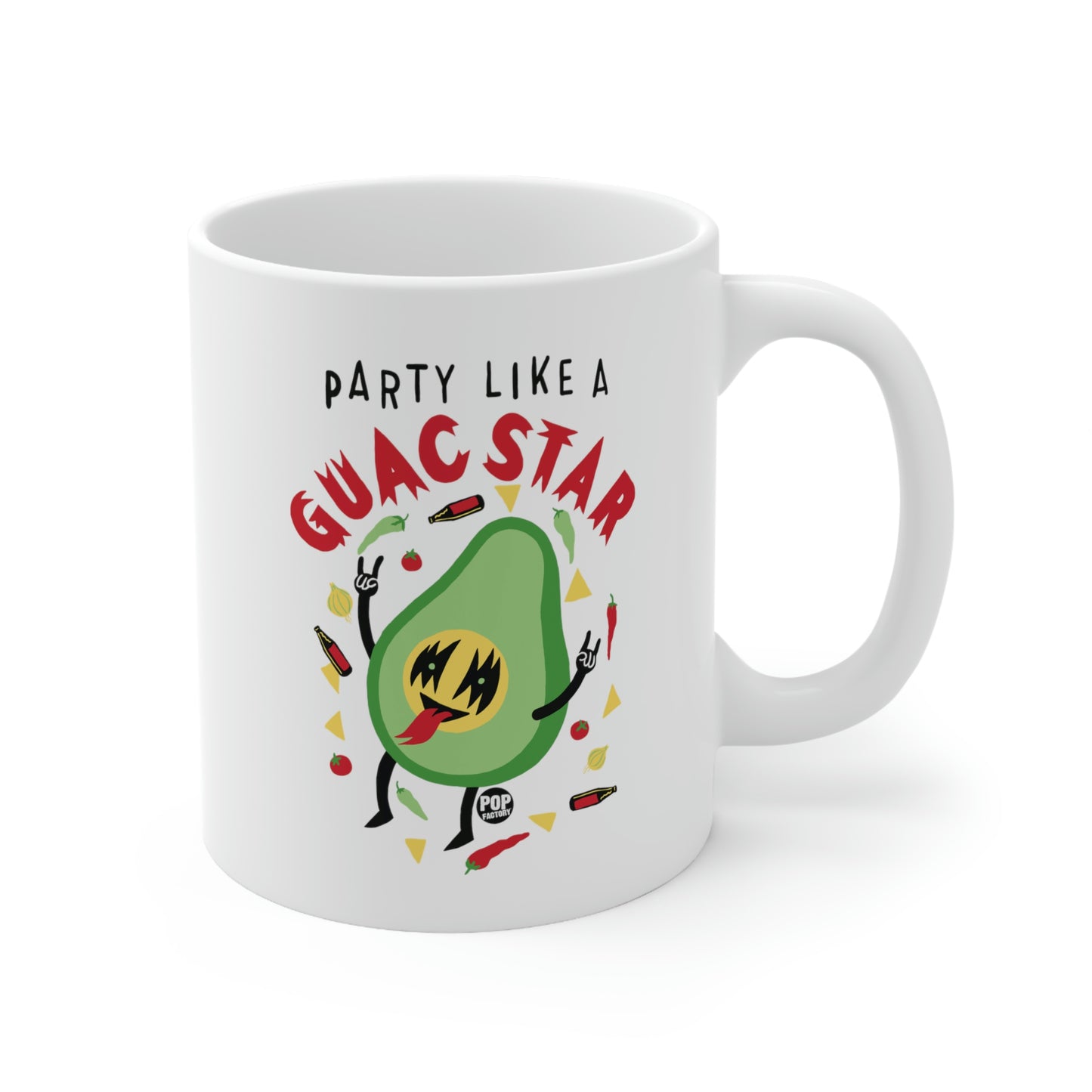 PARTY LIKE A GUAC STAR COFFEE MUG