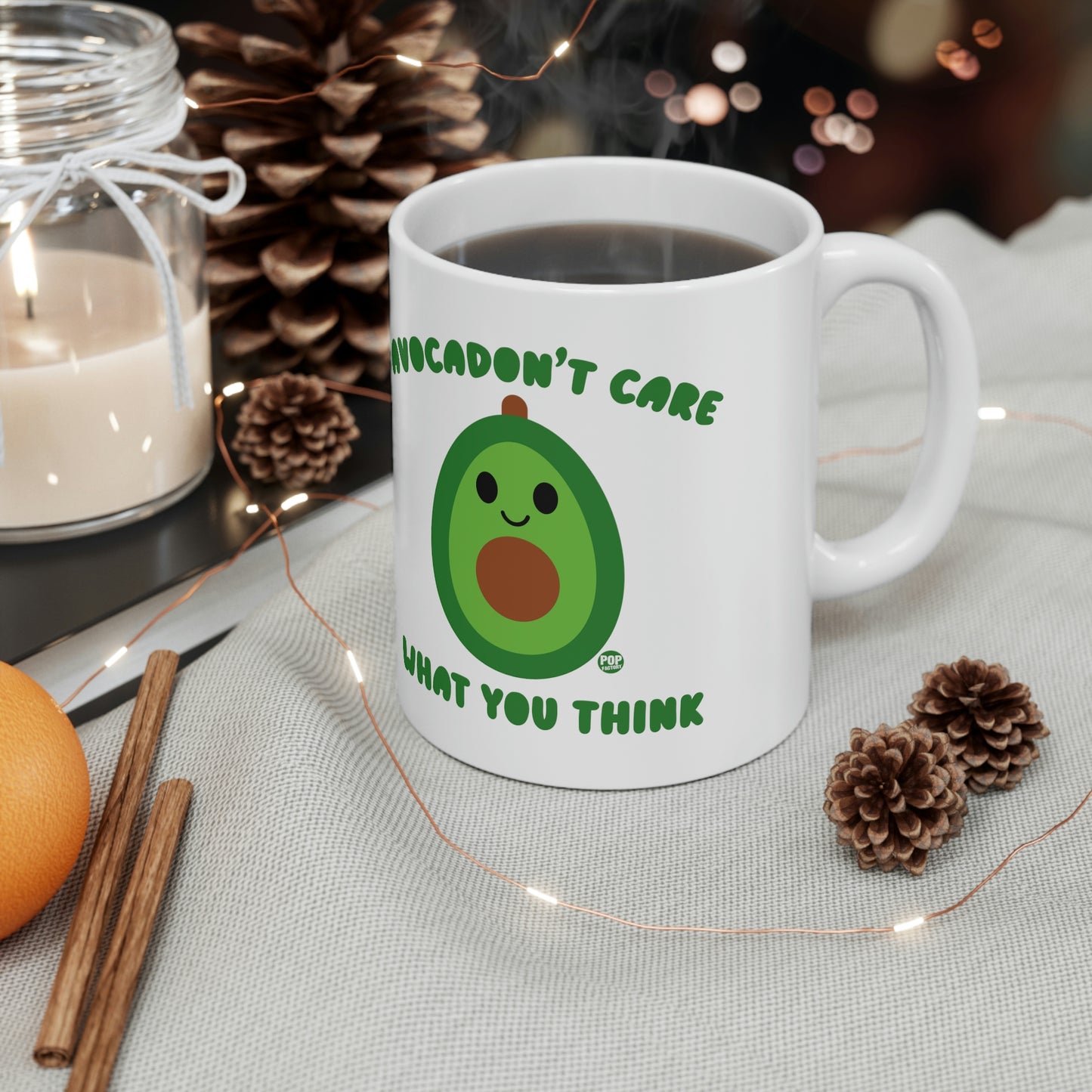 AVOCADON'T CARE WHAT YOU THINK COFFEEE MUG