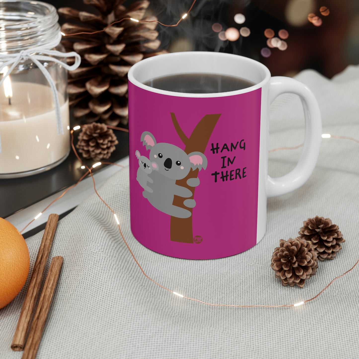 HANG IN THERE KOALA COFFEE MUG