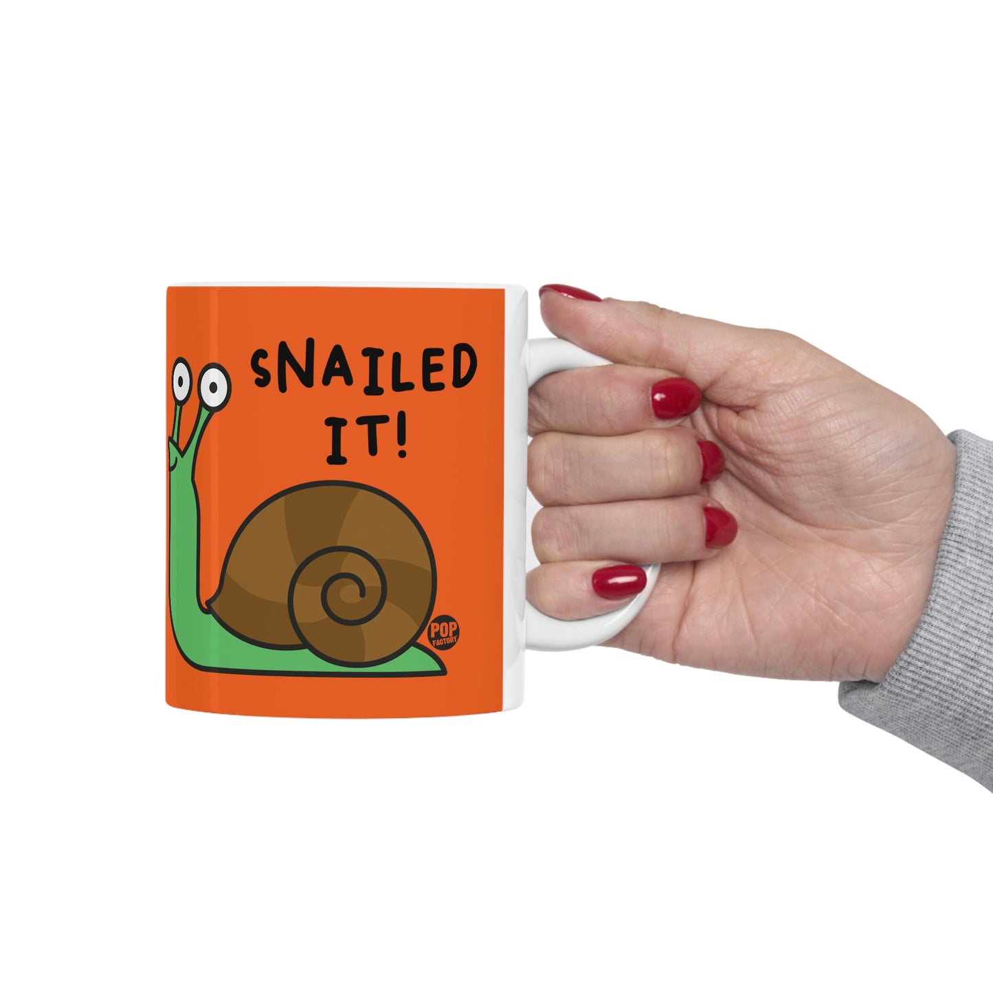 Snailed It Snail Mug