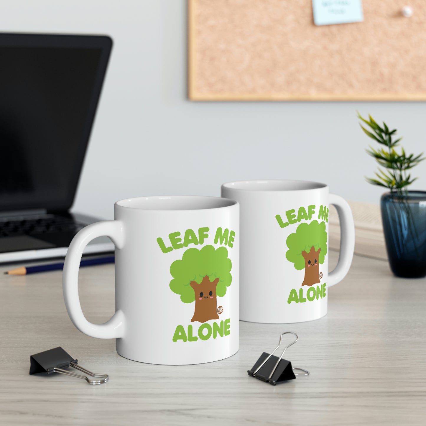 Leaf Me Alone Tree Coffee Mug