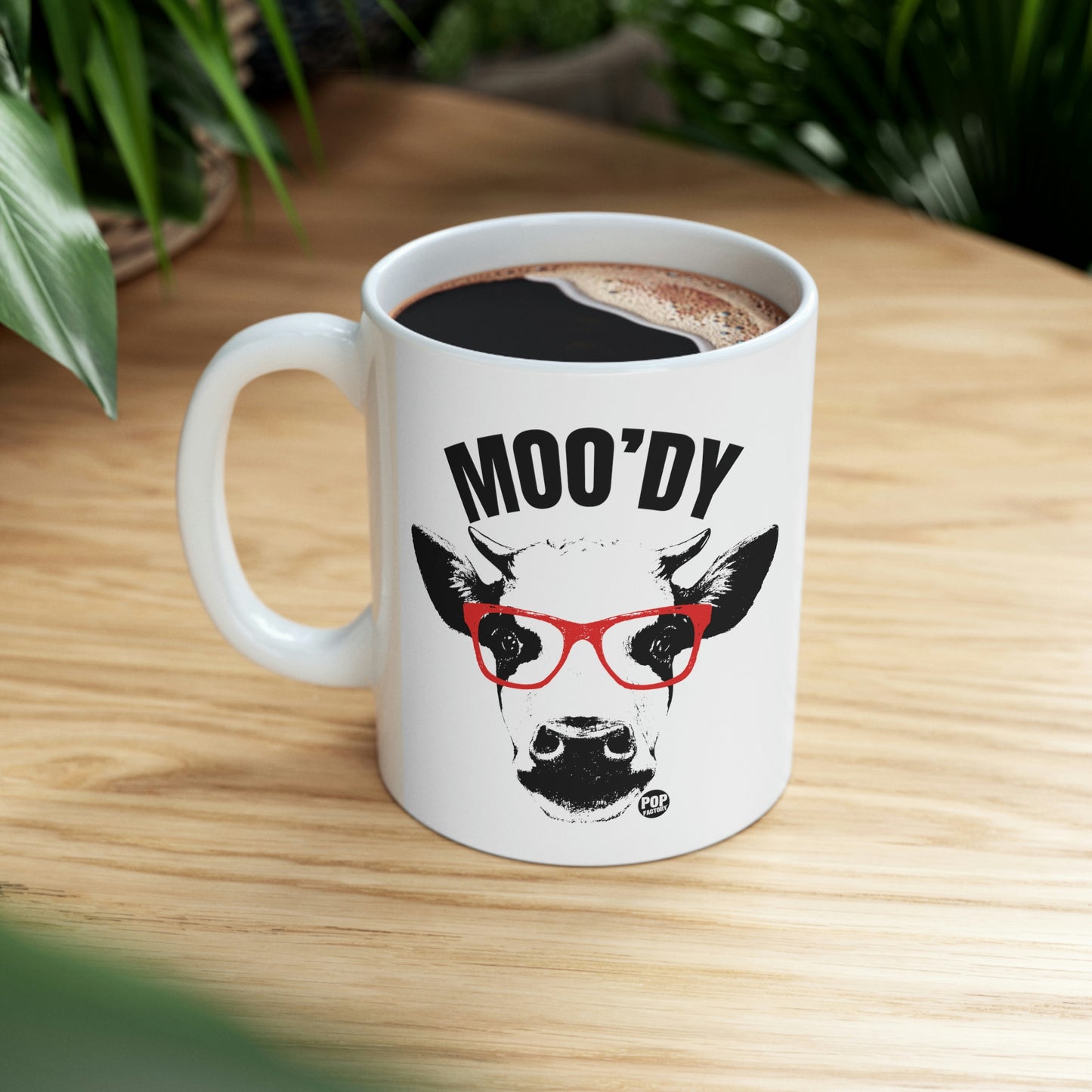 MOO'DY COW COFFEE MUG