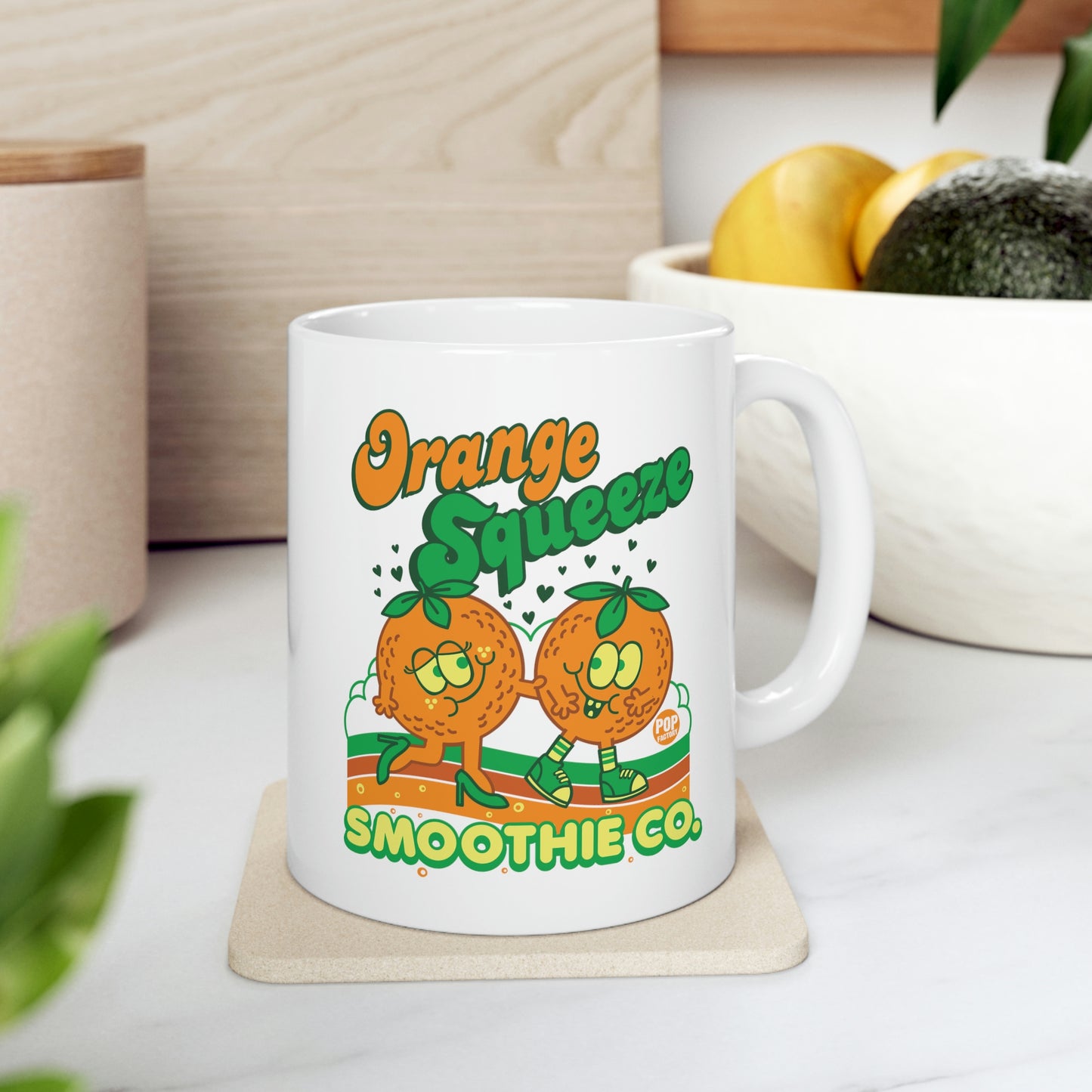 FUNSHINE-ORANGE SQUEEZE COFFEE COFFEE MUG