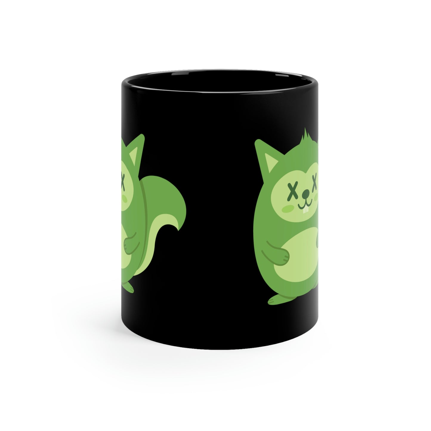 DEADIMALS SQUIRREL COFFEE MUG - HALLOWEEN COLLECTION
