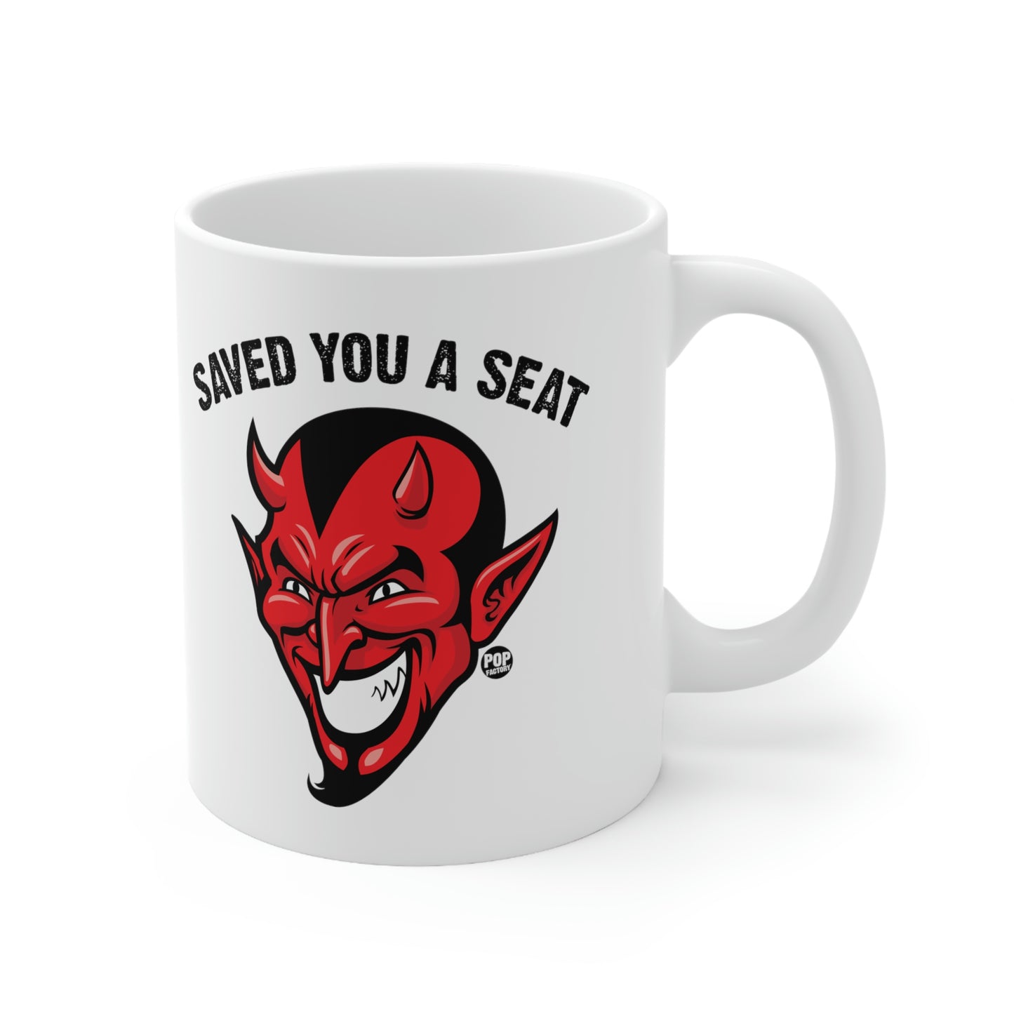 Saved You A Seat Devil Mug