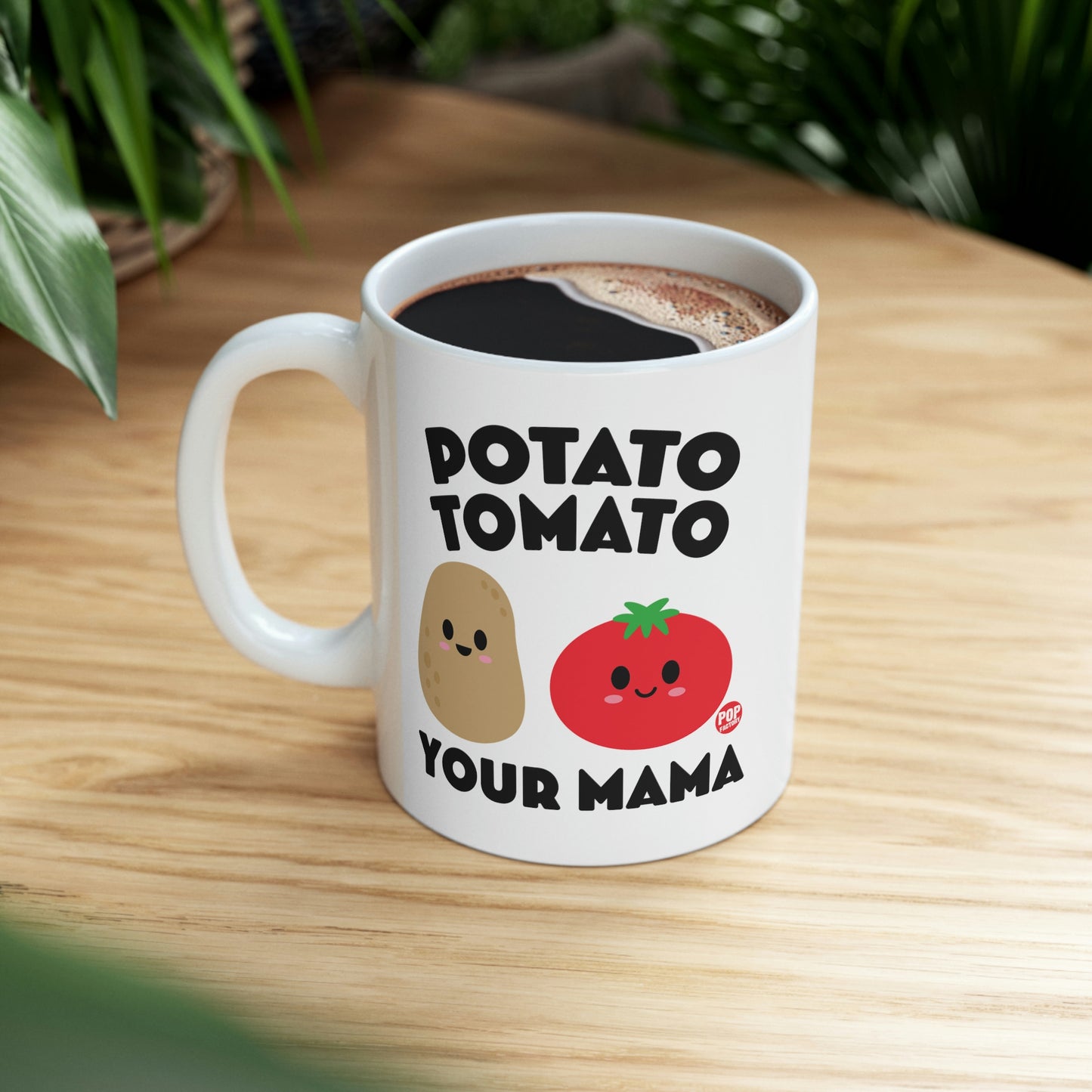 POTATO TOMATO COFFEE MUG