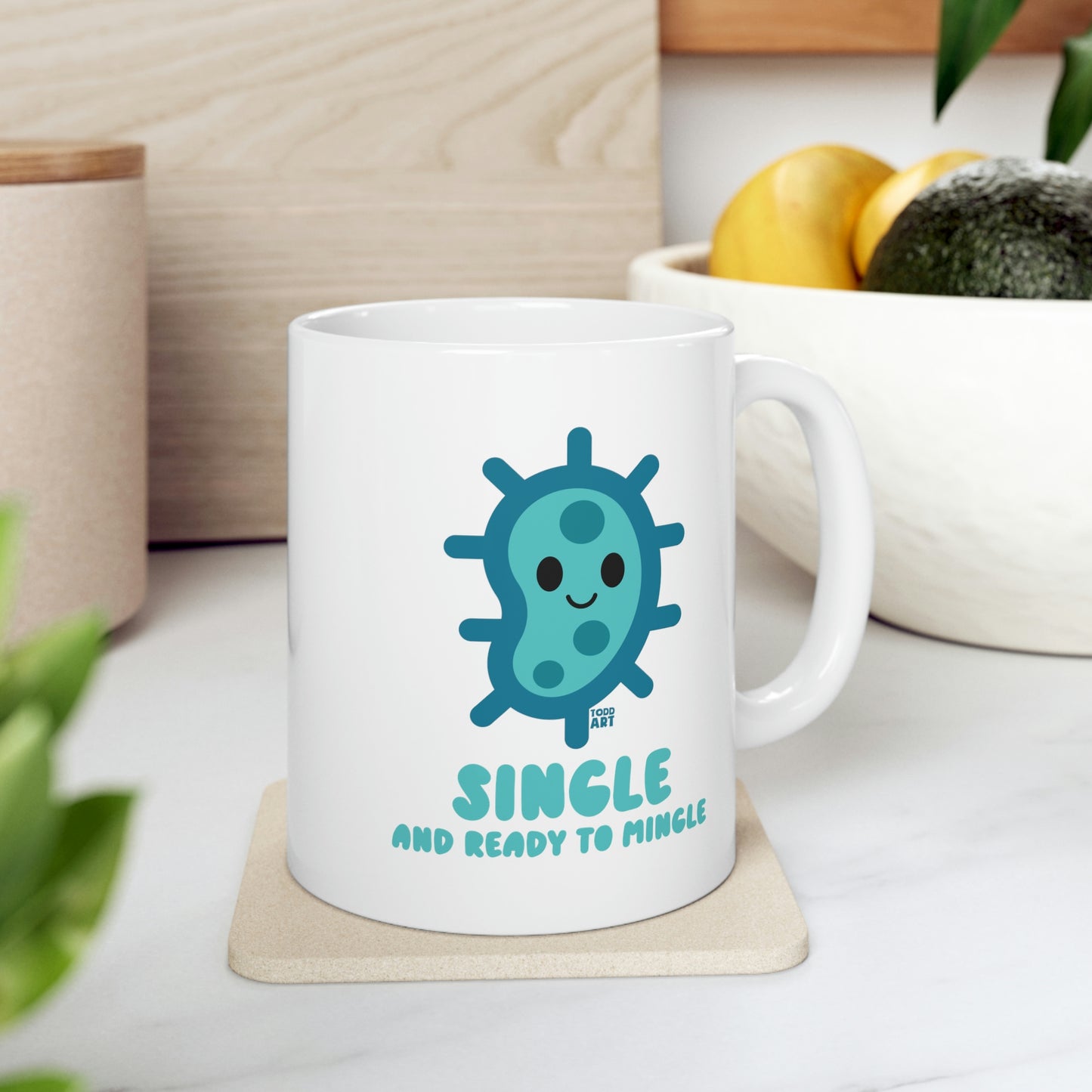 Single Ready To Mingle Cell Mug