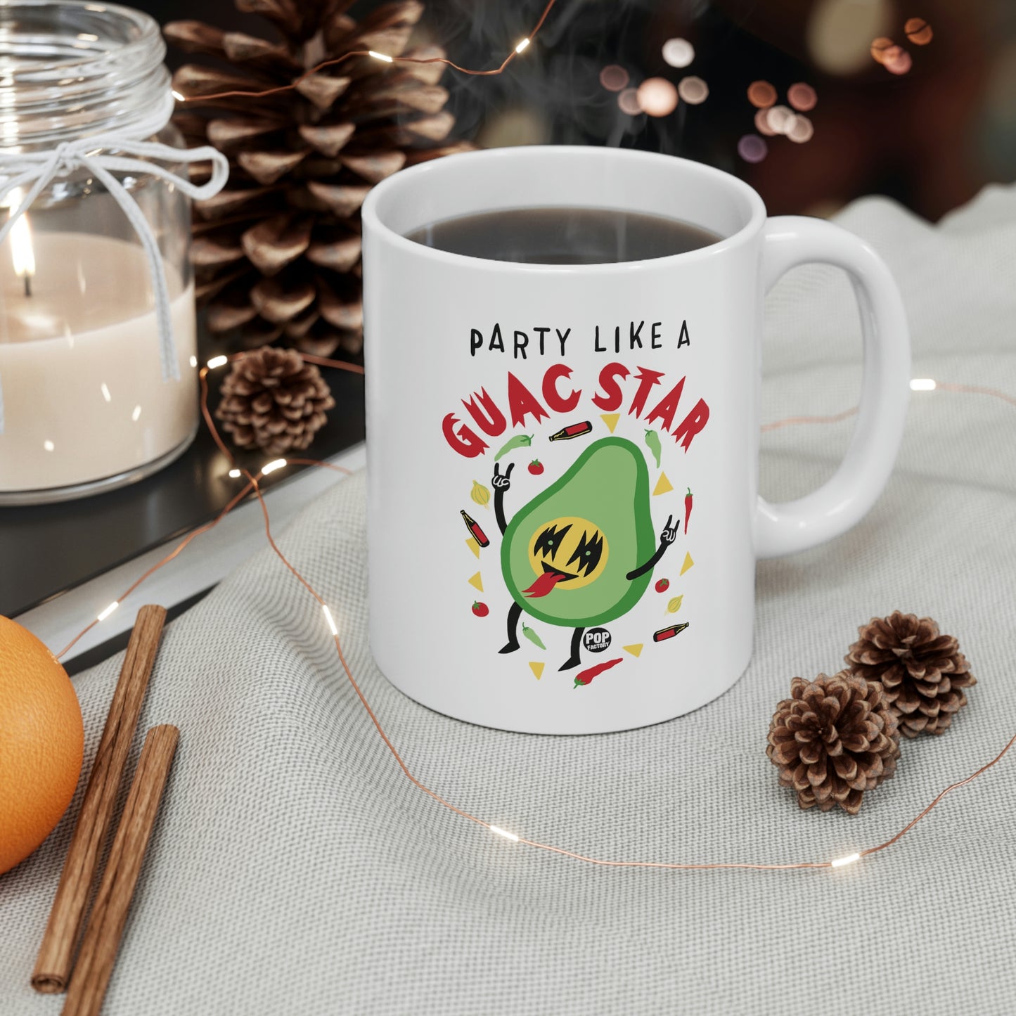 PARTY LIKE A GUAC STAR COFFEE MUG