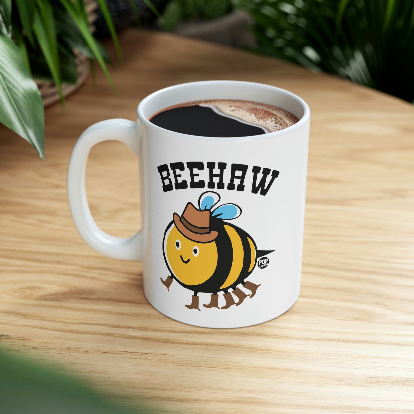 BEEHAW BEE COFFEE MUG