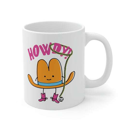 HOWDY HAT COFFEE MUG