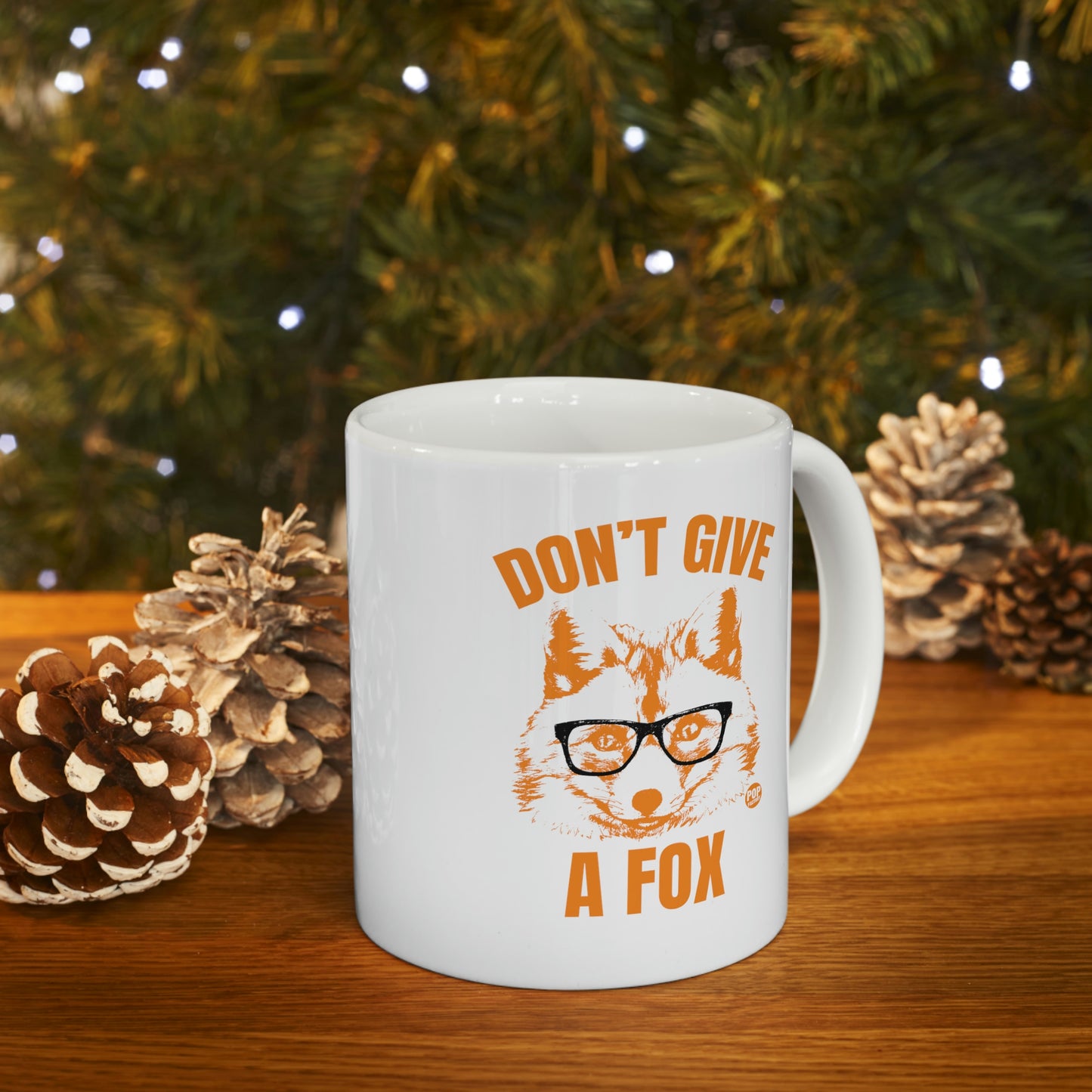 DON'T GIVE A FOX COFFEE MUG