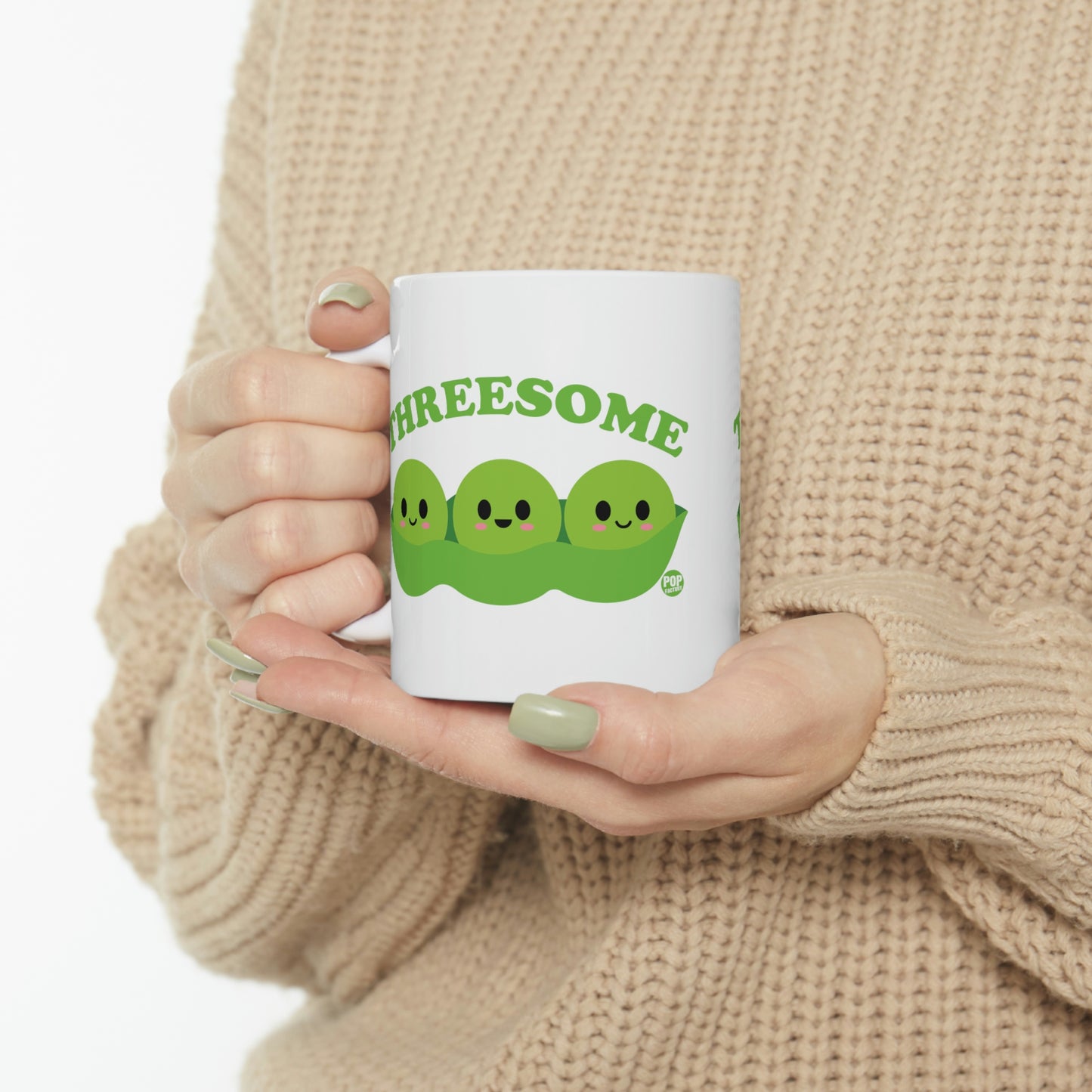 Threesome Peas Mug