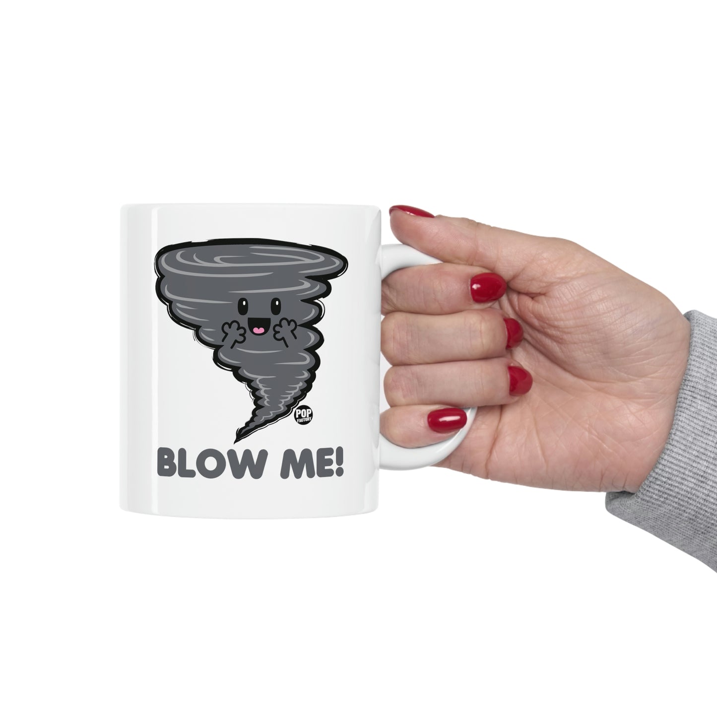 BLOW ME HURRICANE COFFEE MUG