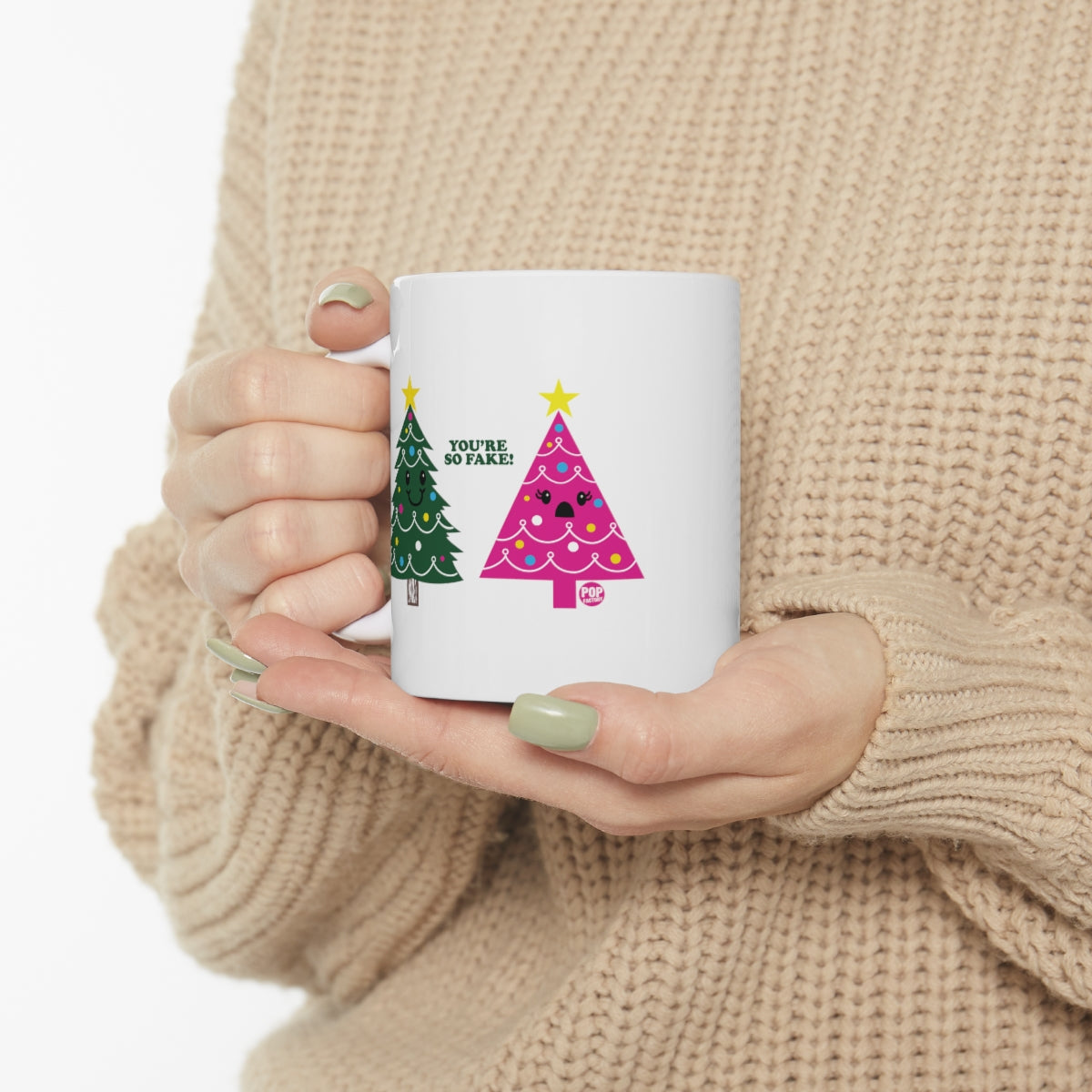 You're Fake Xmas Tree Mug