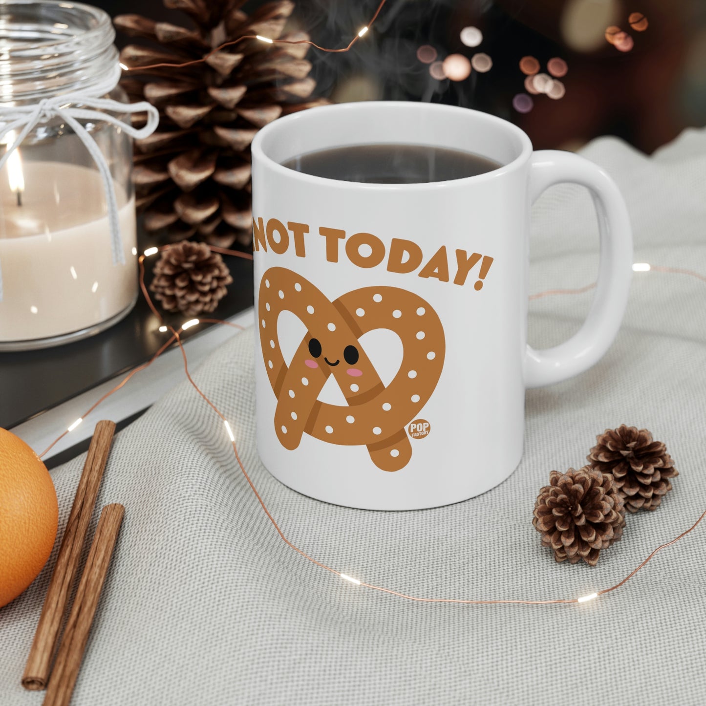 Knot Today Pretzel Coffee Mug