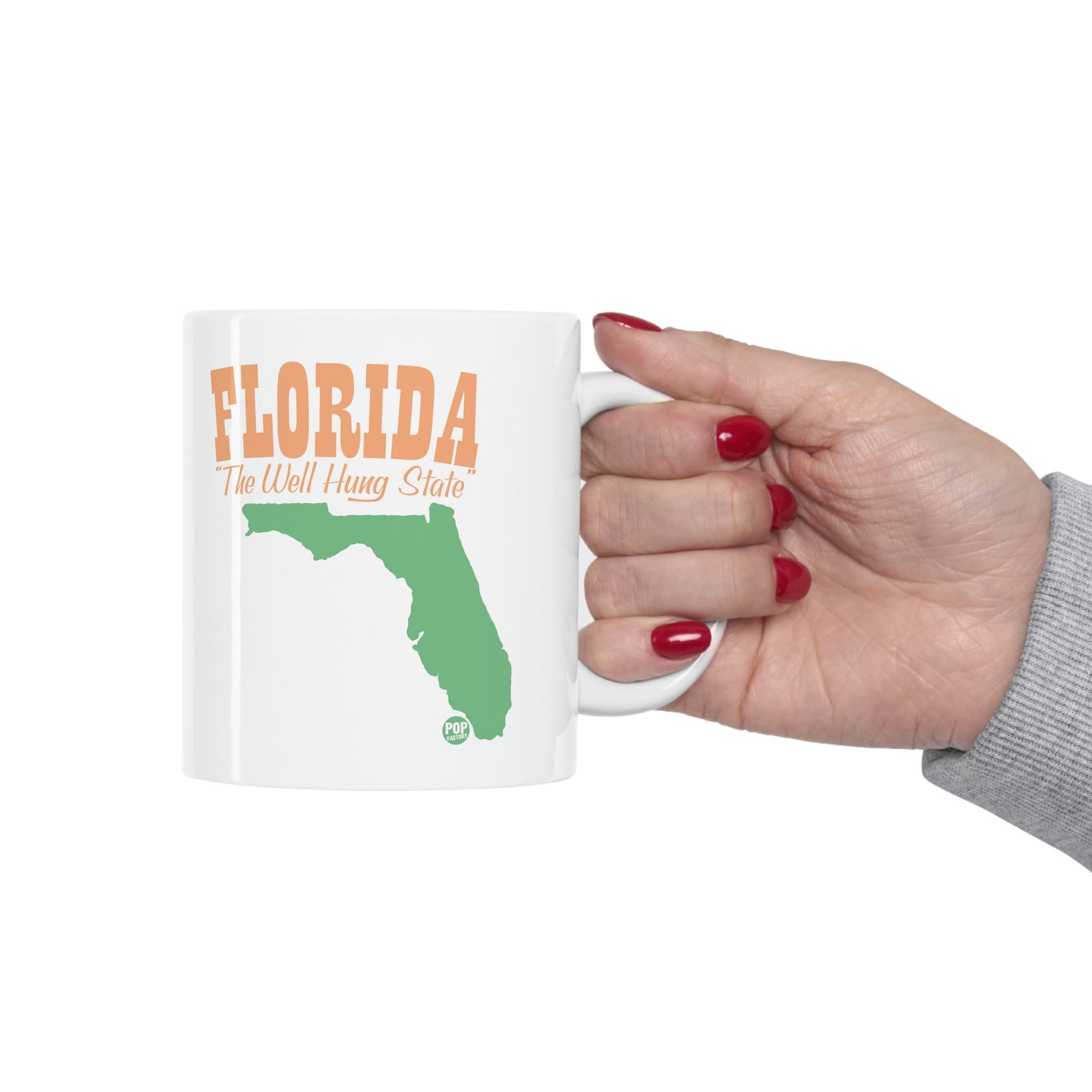 FLORIDA WELL HUNG STATE COFFEE MUG