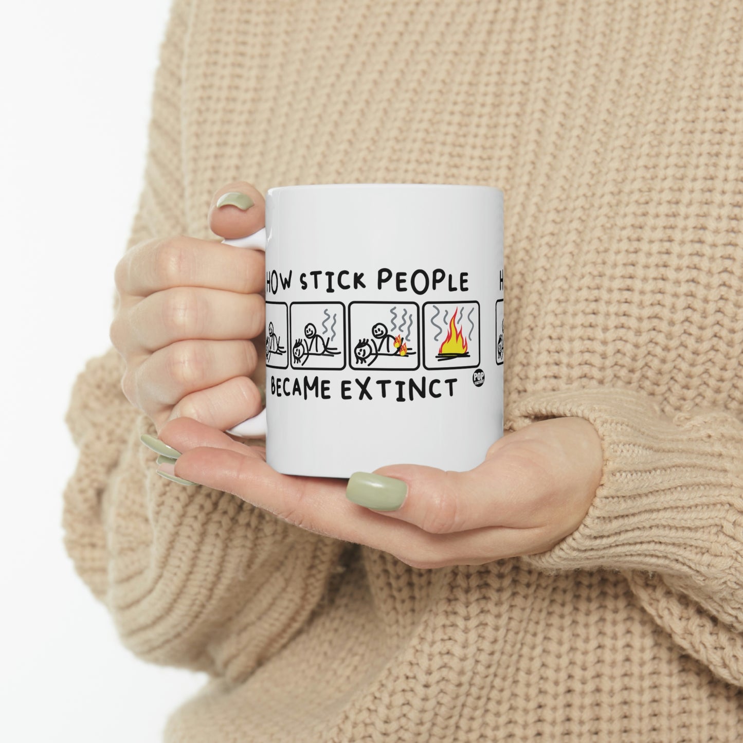 Stick People Extinct Mug