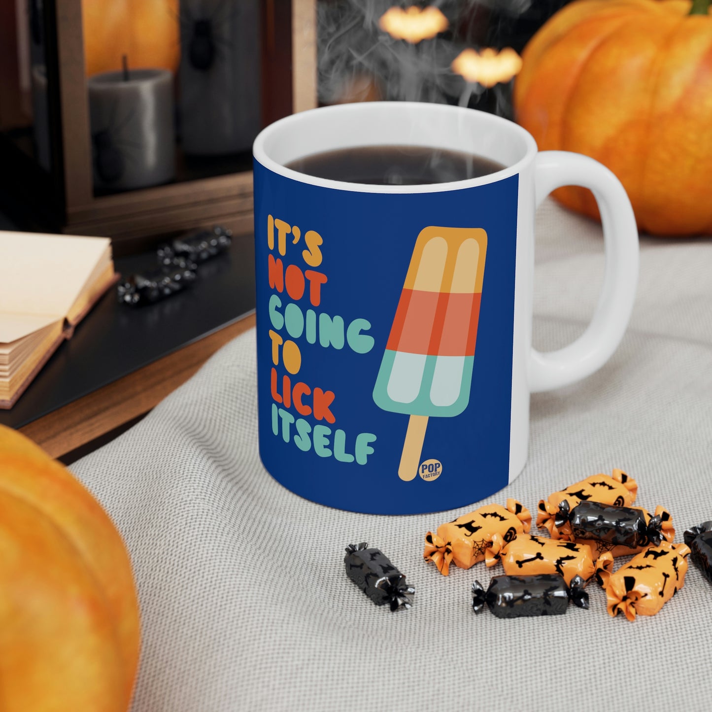 IT'S NOT GOING TO LICK ITSELF POPSICLE COFFEE MUG