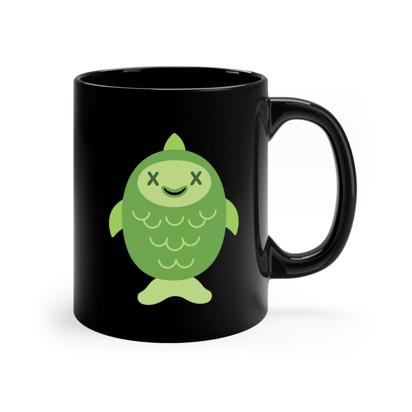 DEADIMALS GOLDFISH COFFEE MUG - Halloween Edition