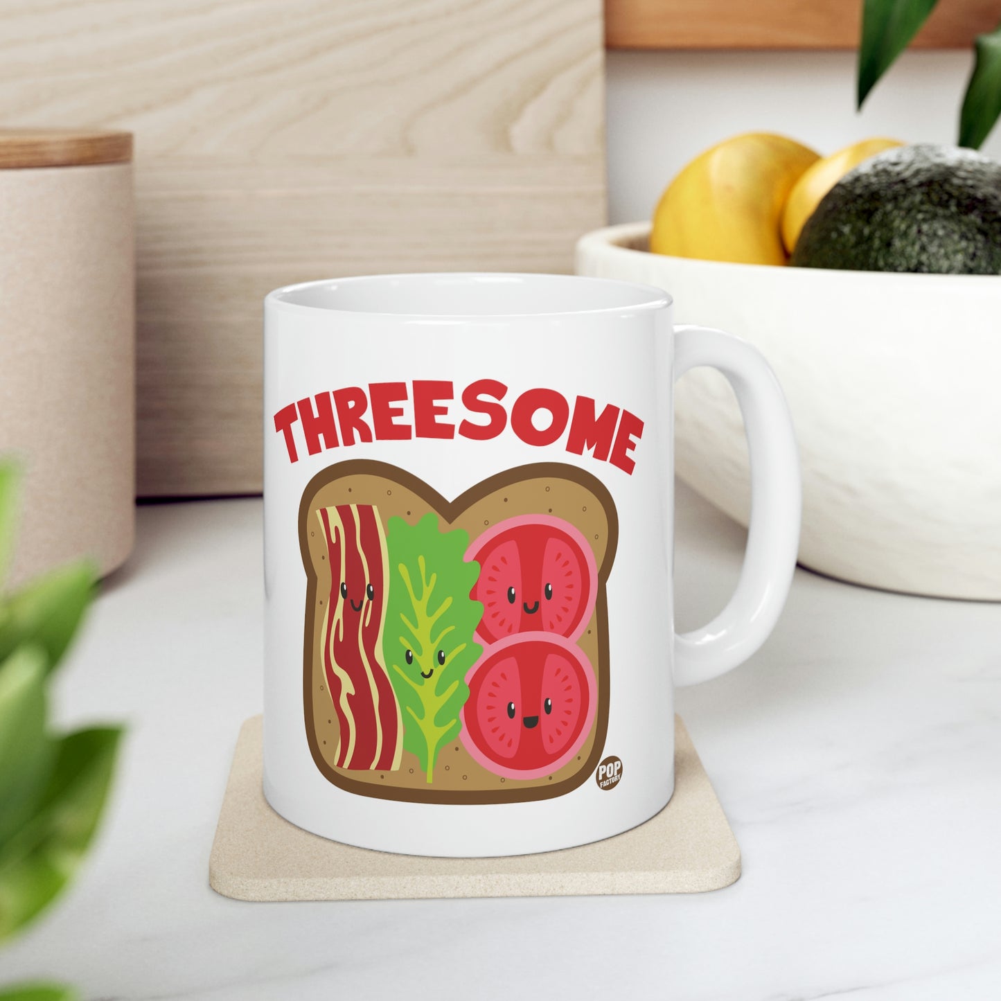 Threesome BLT Mug