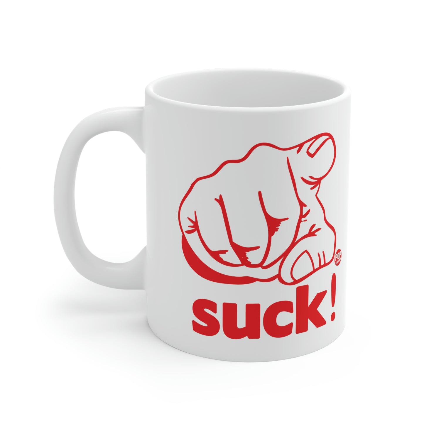 You Suck Finger Mug
