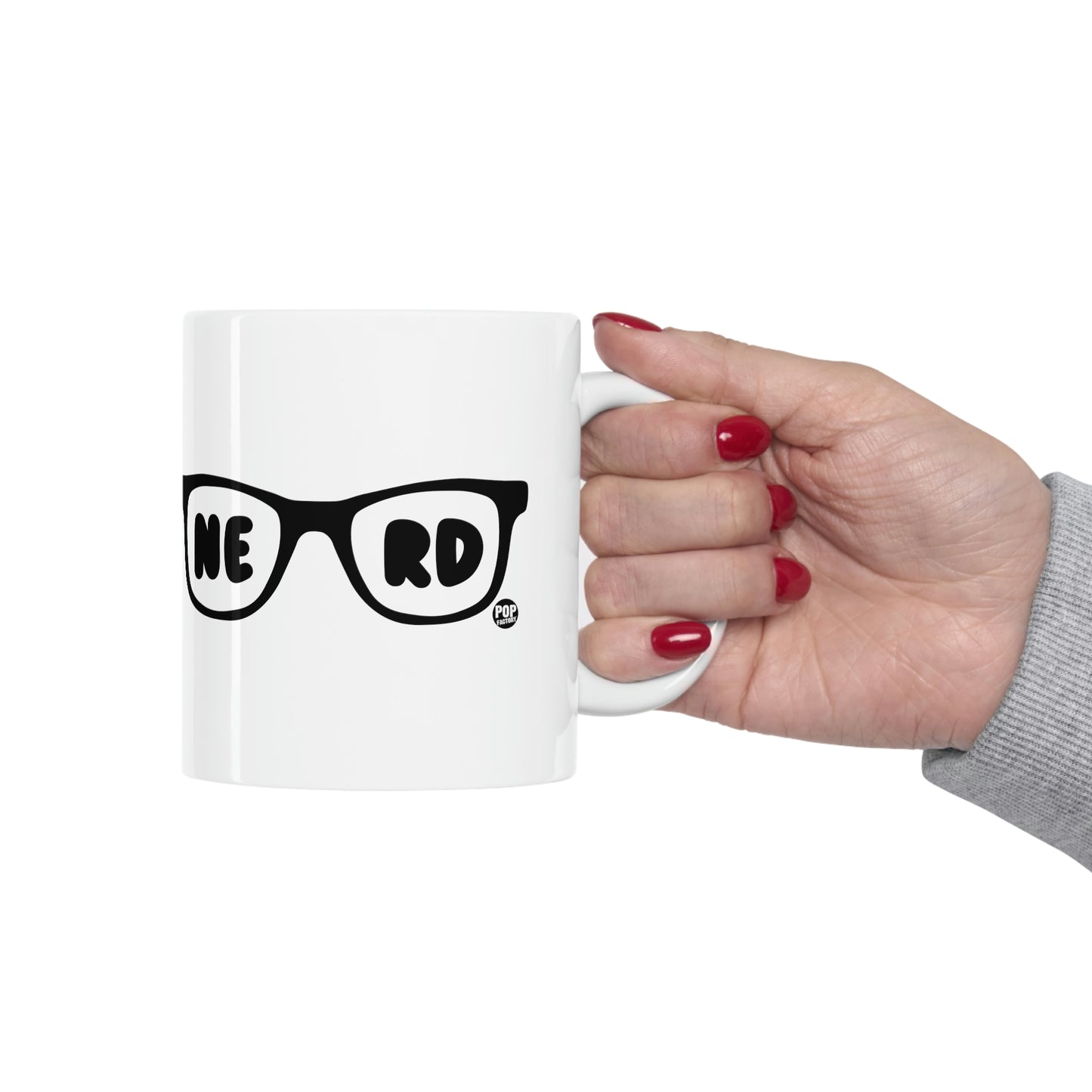 NERD GLASSES COFFEE MUG