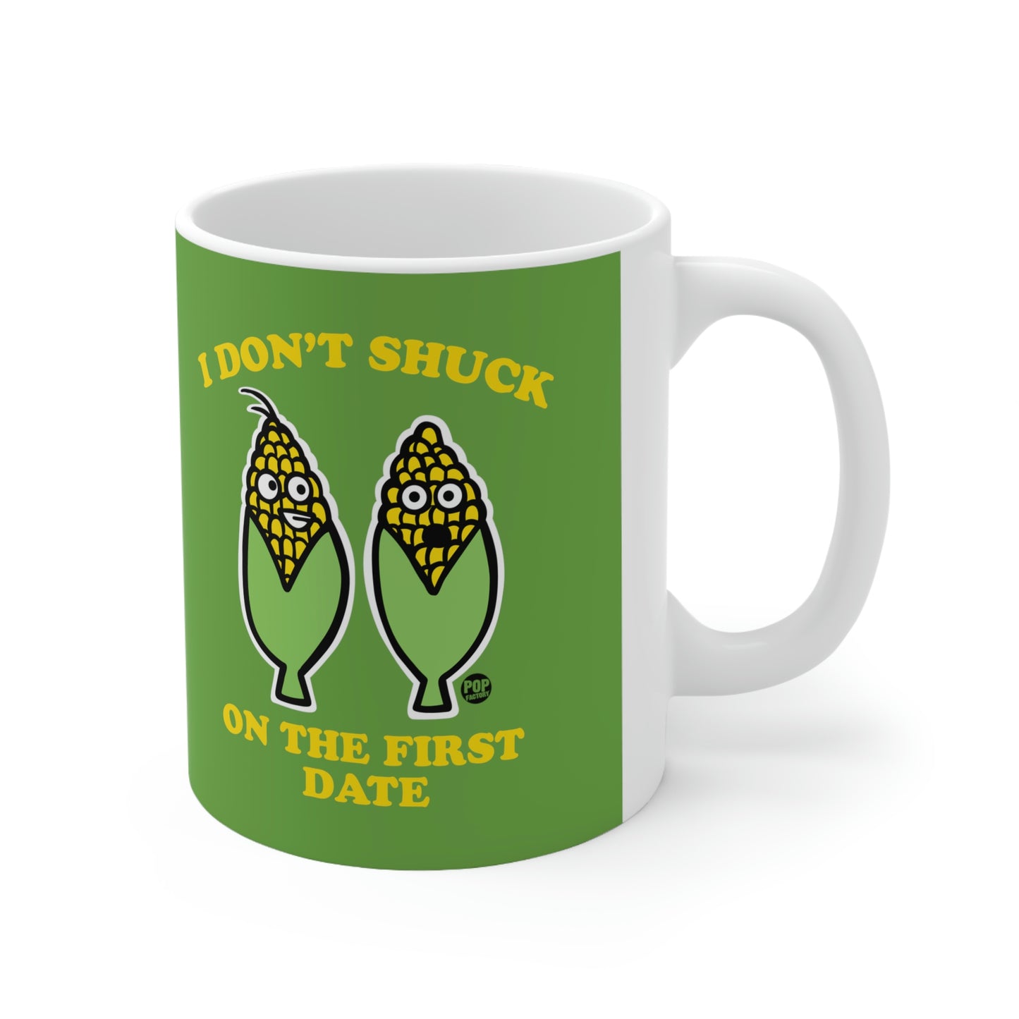 Shuck First Date Corn Mug