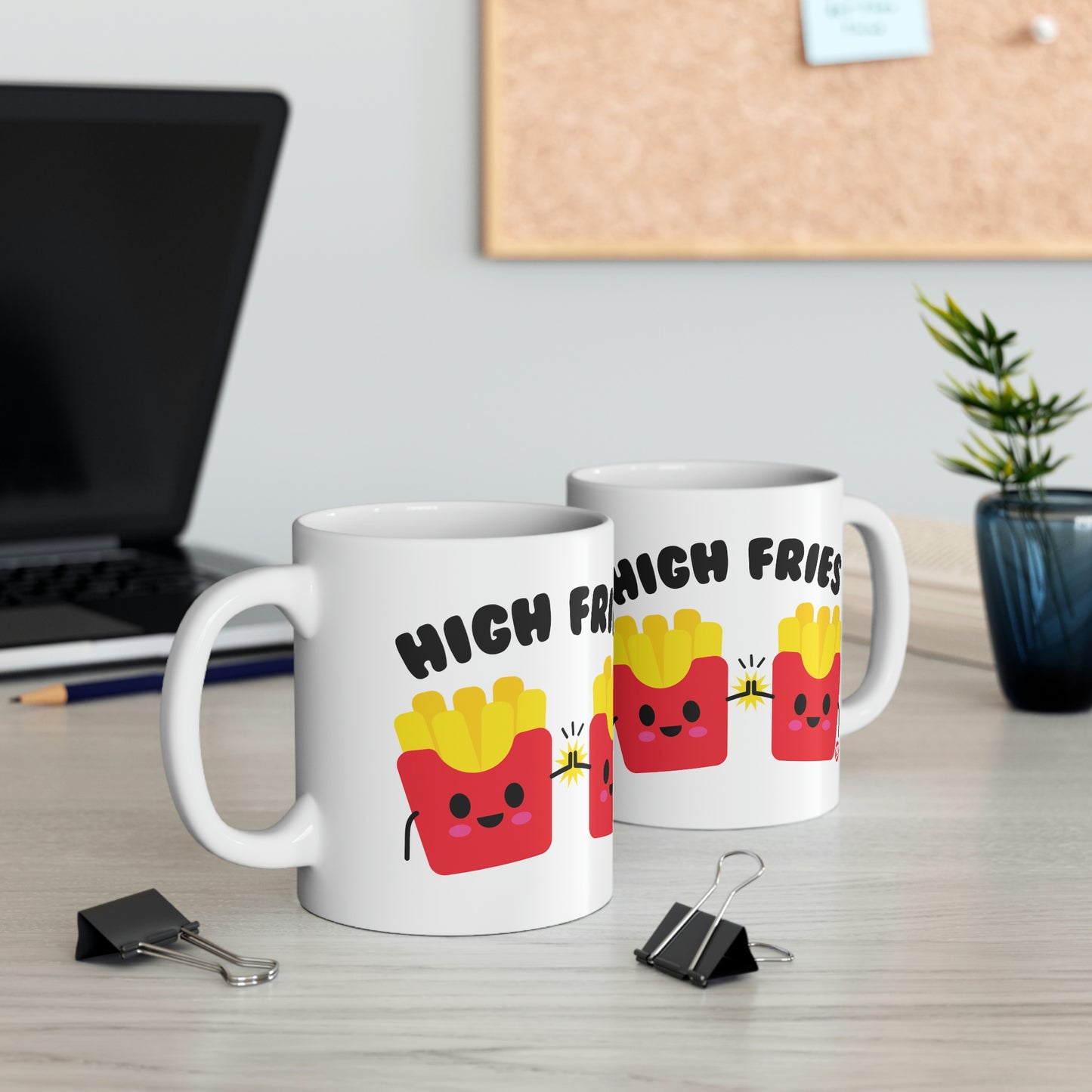 HIGH FRIED COFFEE MUG