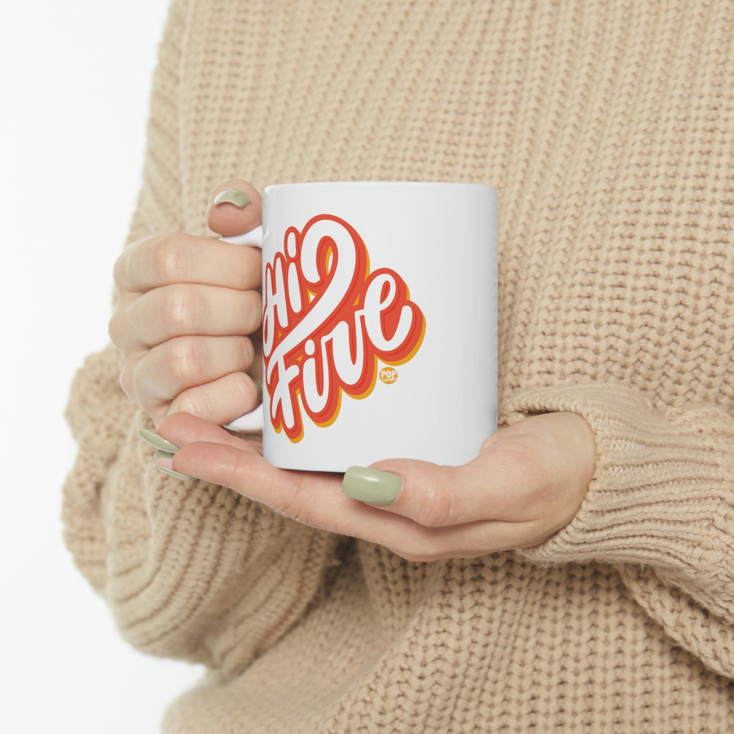 HI FIVE COFFEE MUG