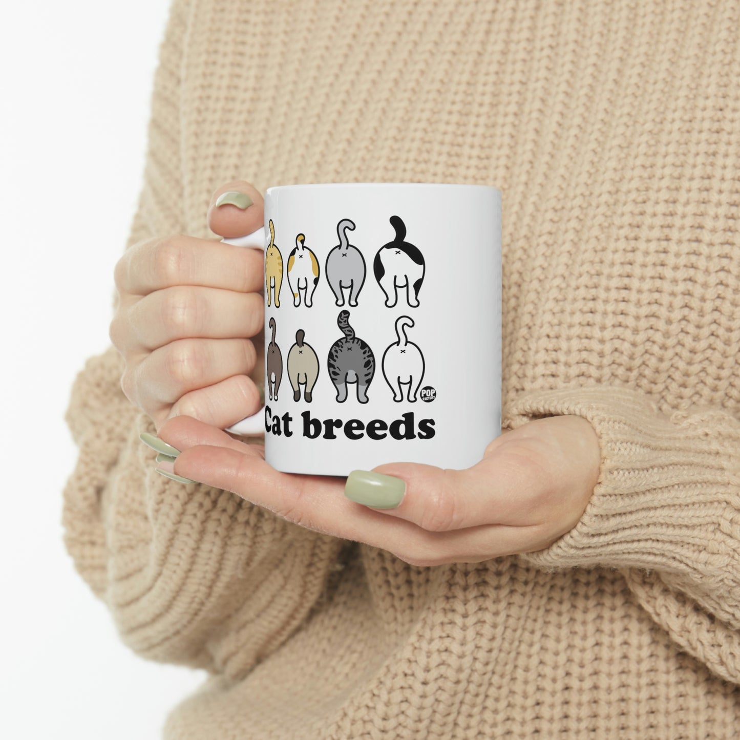 CAT BREEDS COFFEE MUG