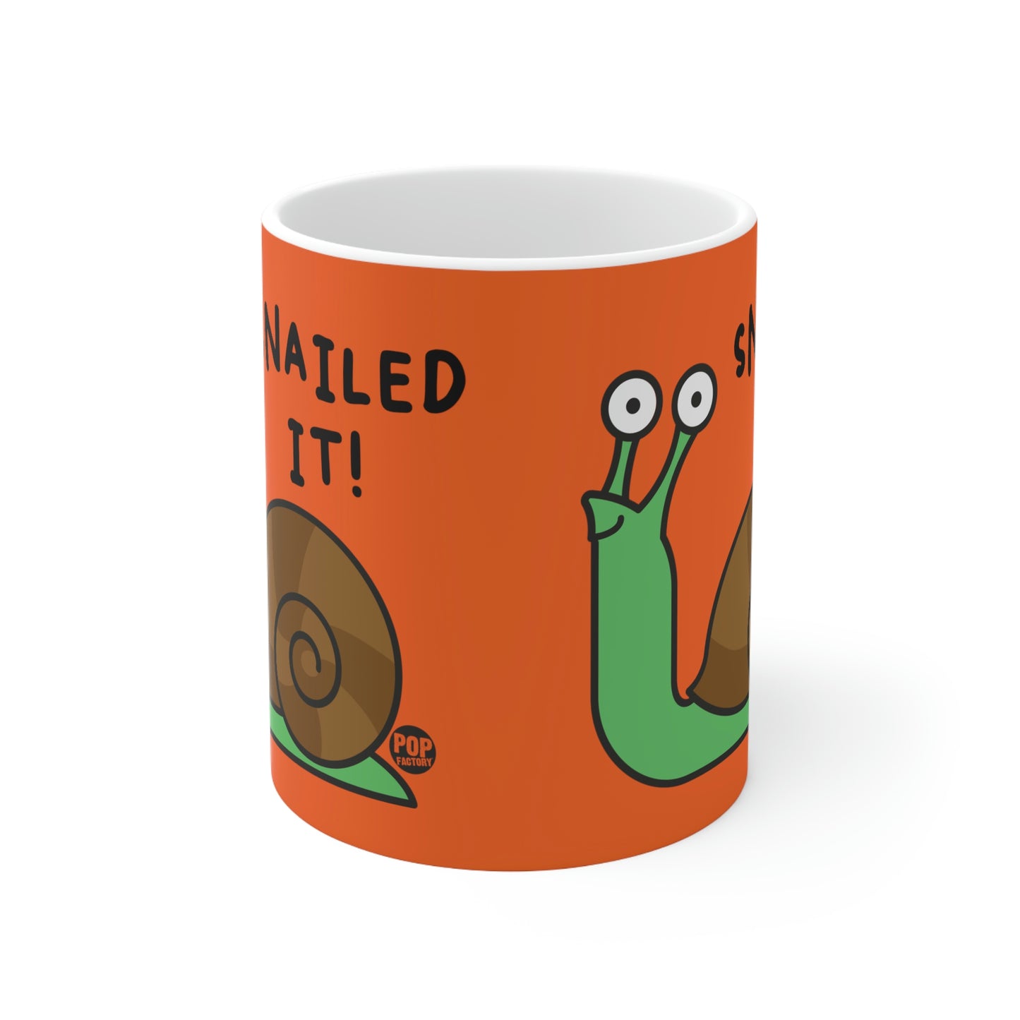 Snailed It Snail Mug