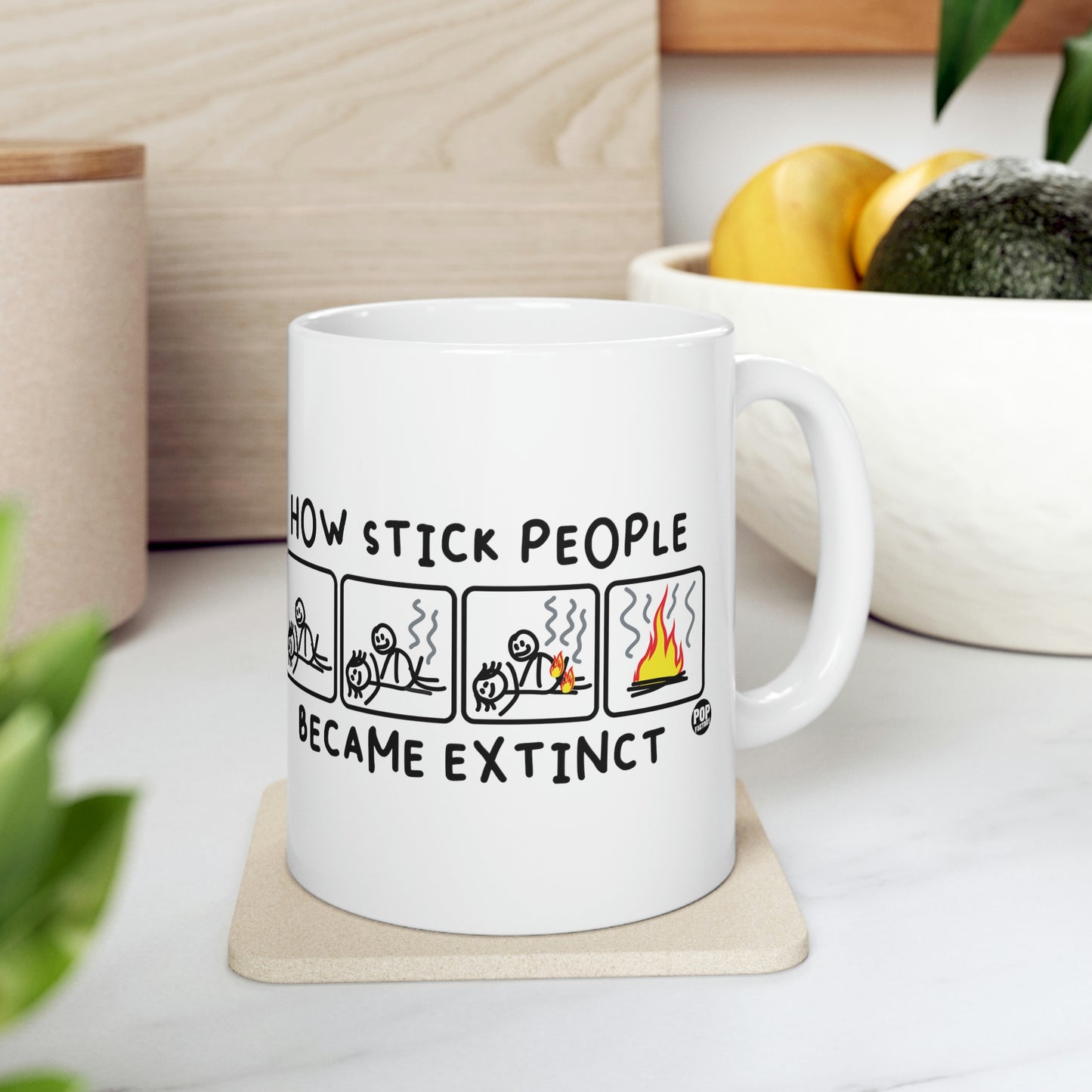 Stick People Extinct Mug