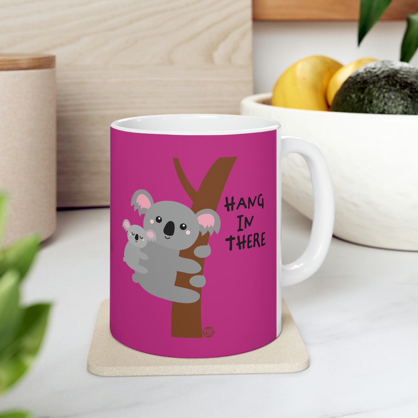 HANG IN THERE KOALA COFFEE MUG