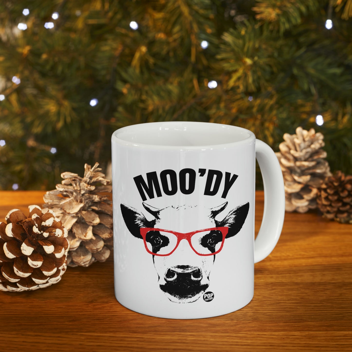 MOO'DY COW COFFEE MUG