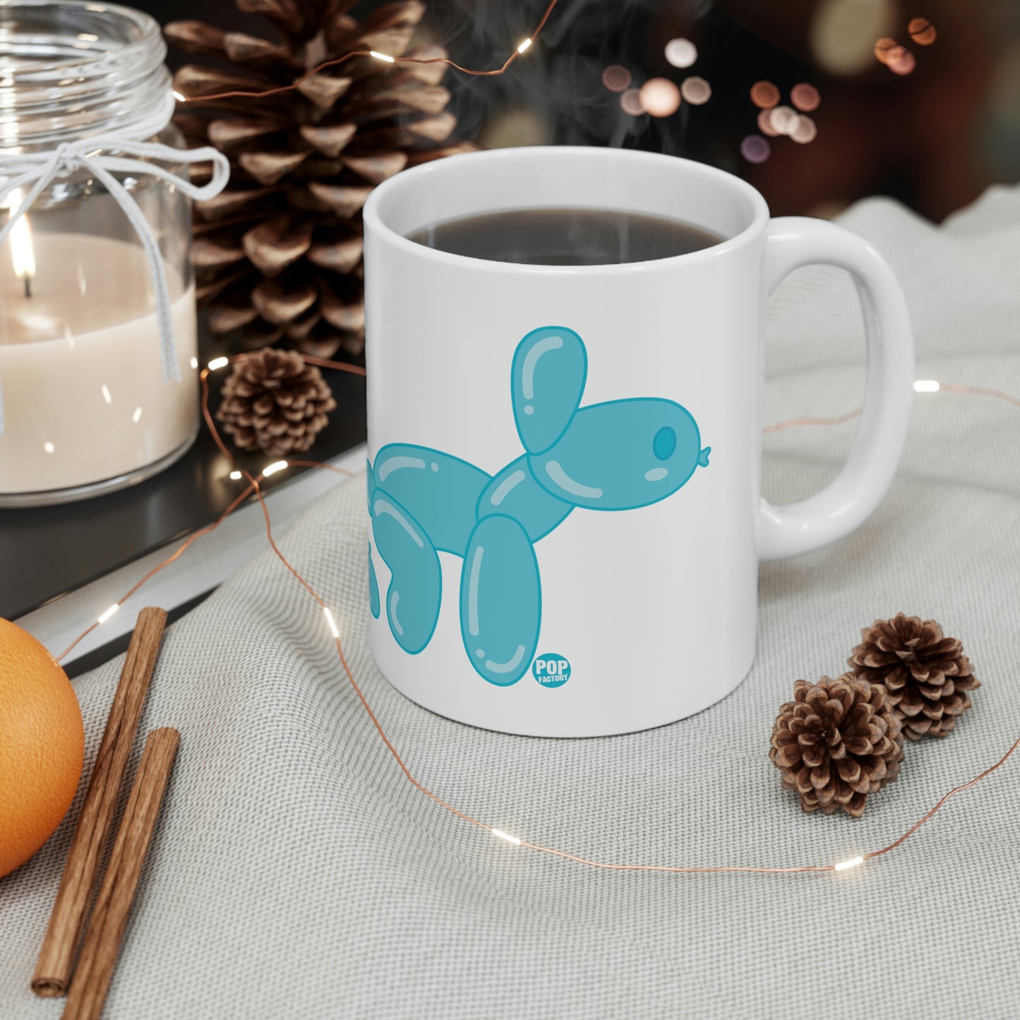 BALLOON DOG POOP COFFEE MUG