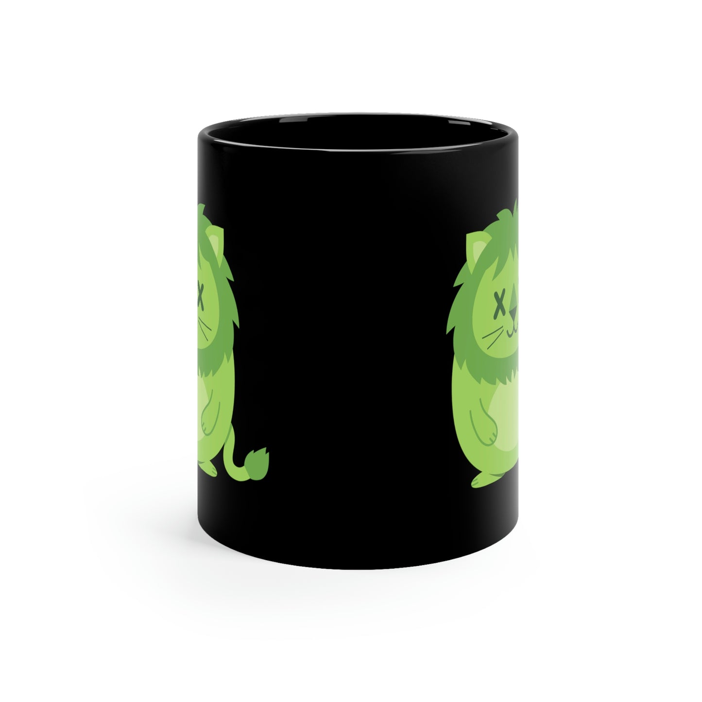 DEADIMALS LION COFFEE MUG - Halloween Edition