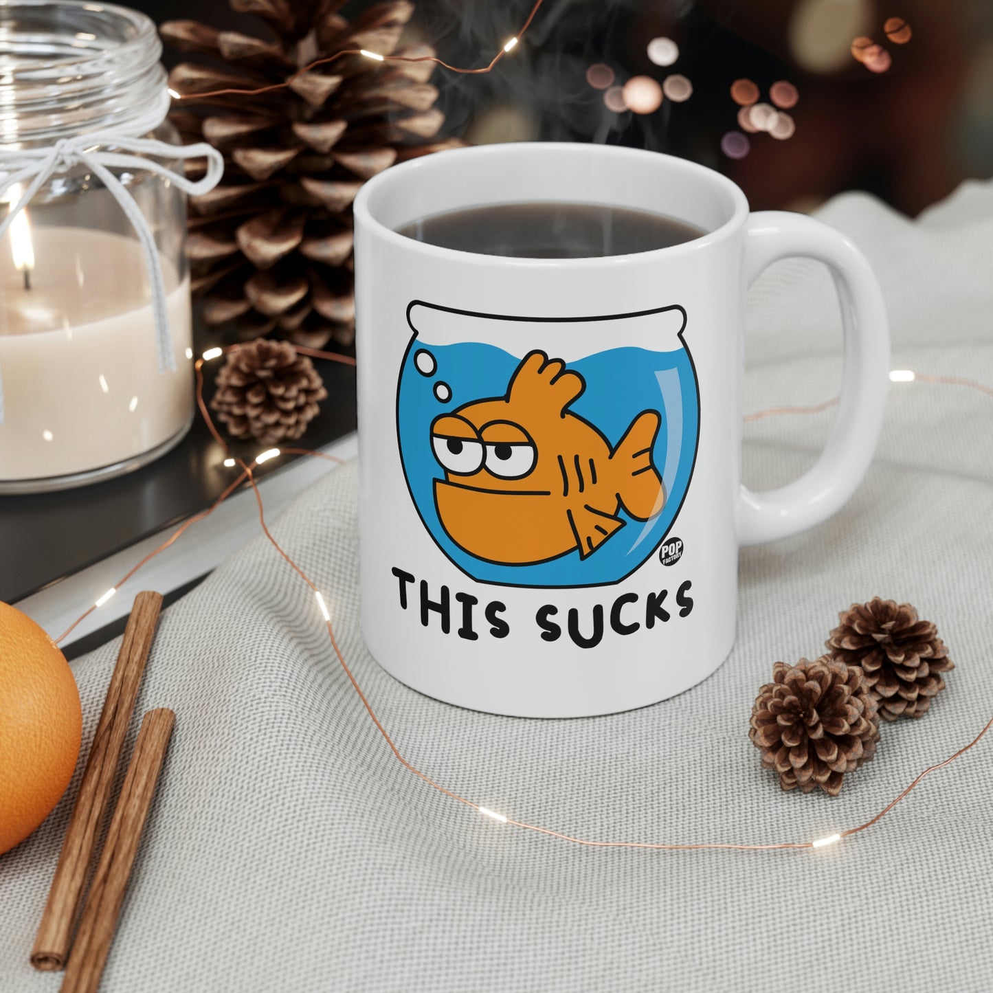 This Sucks Goldfish Mug