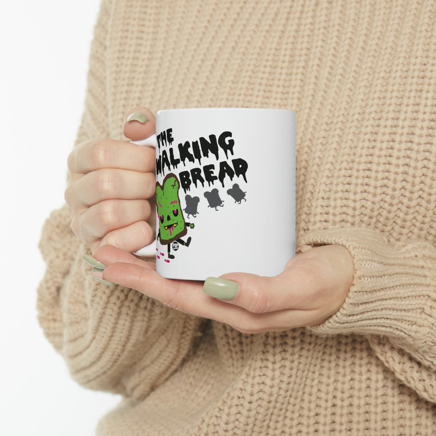 The Walking Bread Mug