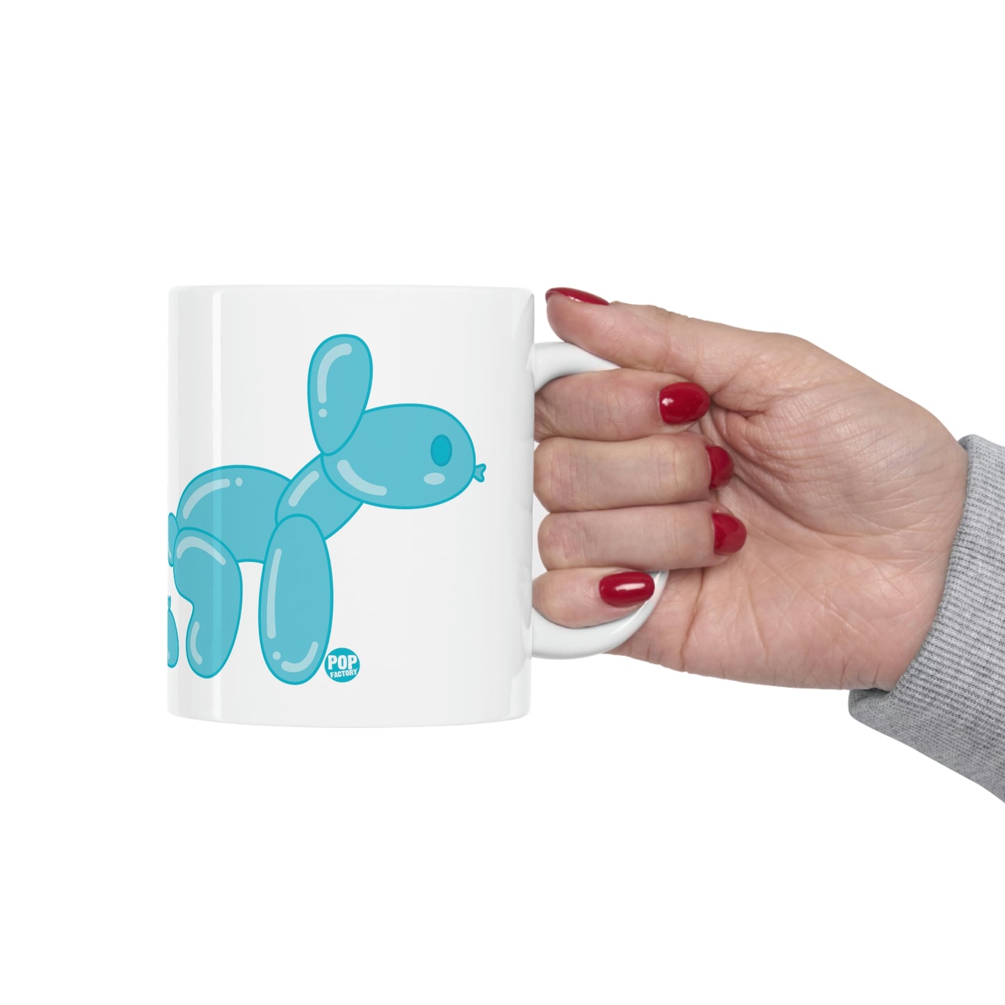 BALLOON DOG POOP COFFEE MUG