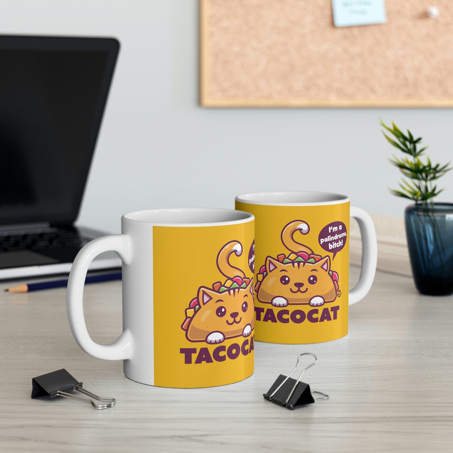 Tacocat Palindrome Mug