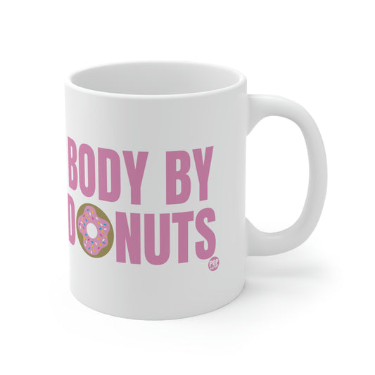 BODY BY DONUTS COFFEE MUG